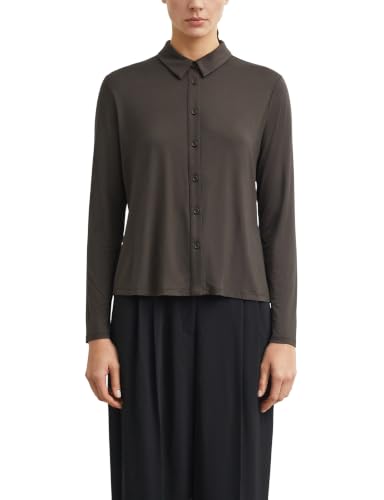comma-blouses-jersey-bluse-hemdkragen-langarm-gr-e-40 image 8