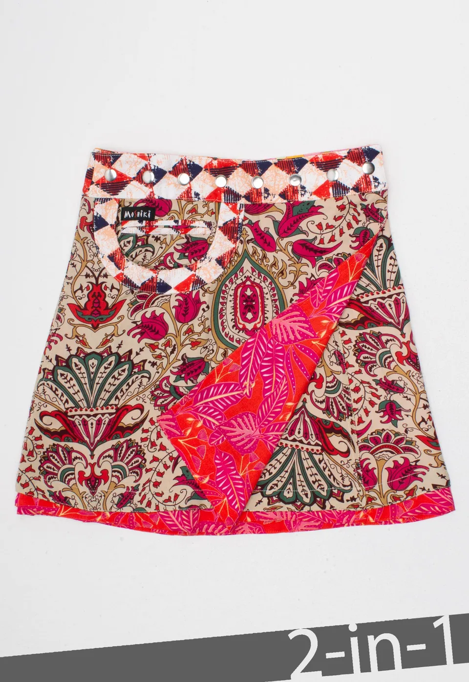 moshiki-hot-cookie-101-wickelrock-viskose-45cm-wendbar image 1