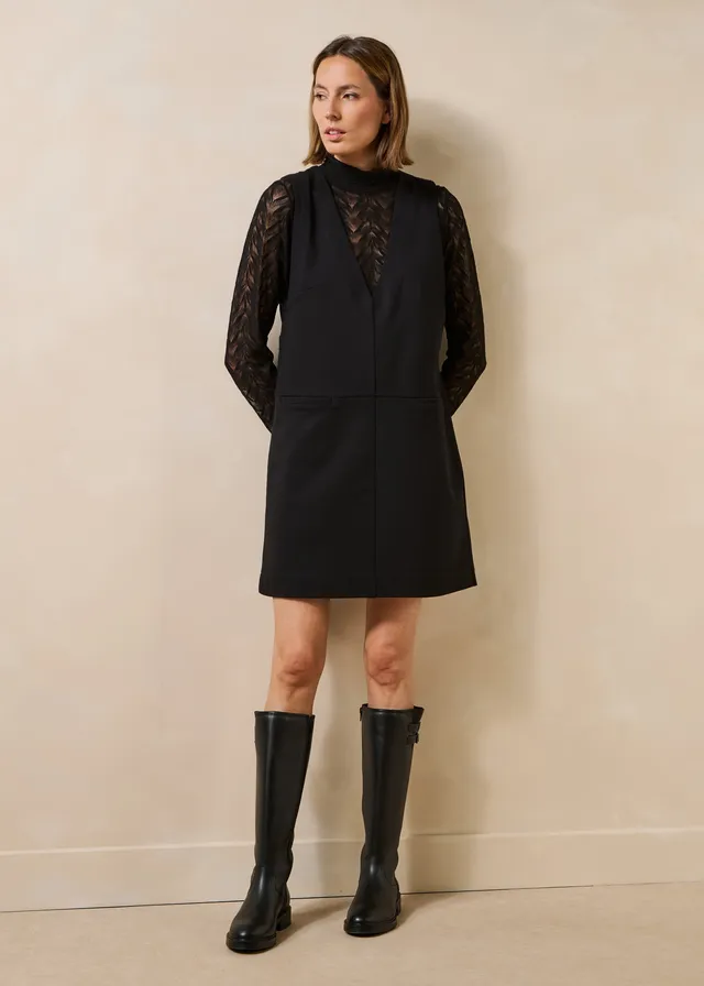 la-f-e-marabout-e-gaba-kleid-jersey-schwarz-kurz image 1