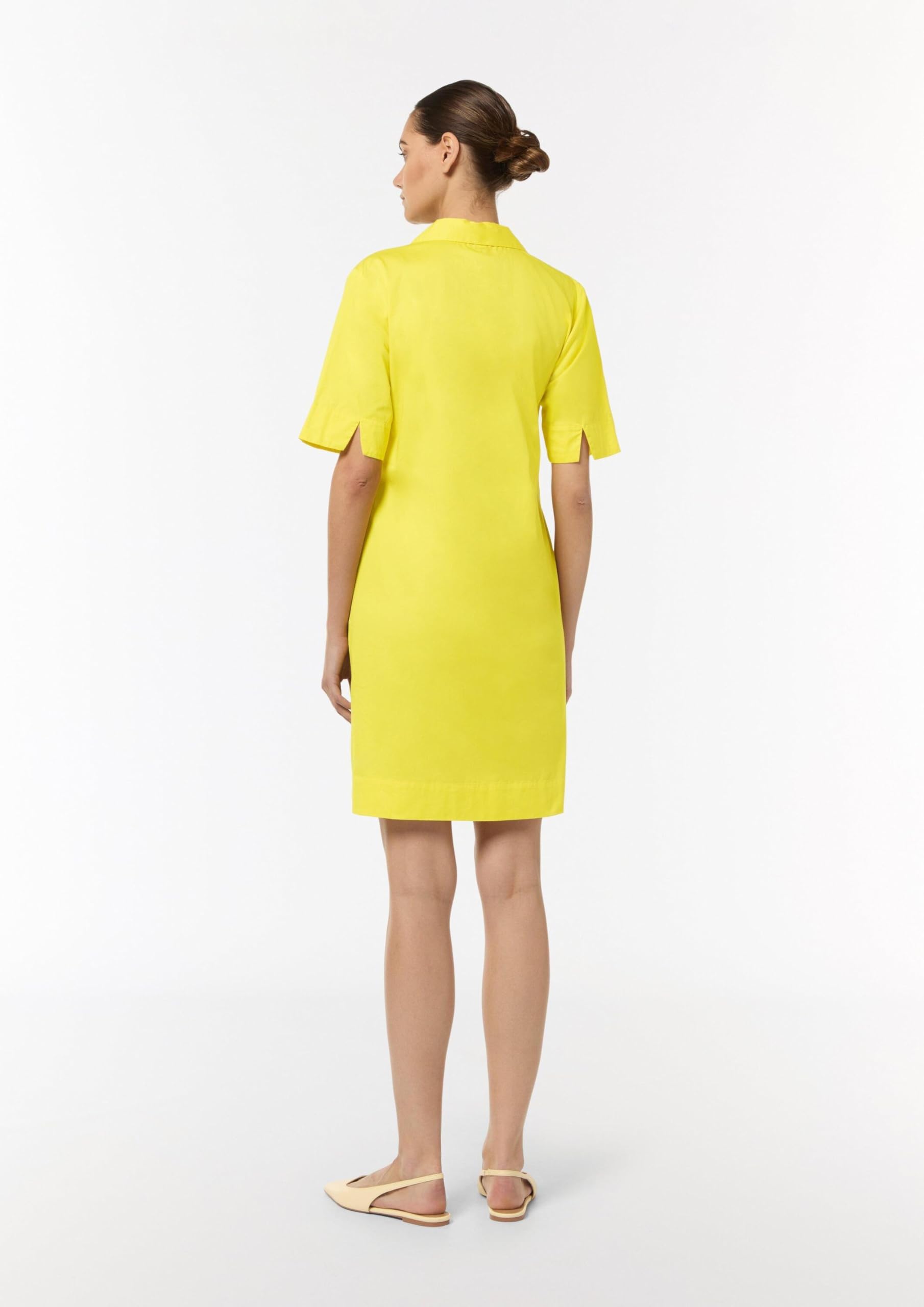 comma-2151143-kleid-beige-gr-42-mit-tunika-ausschnitt image 7