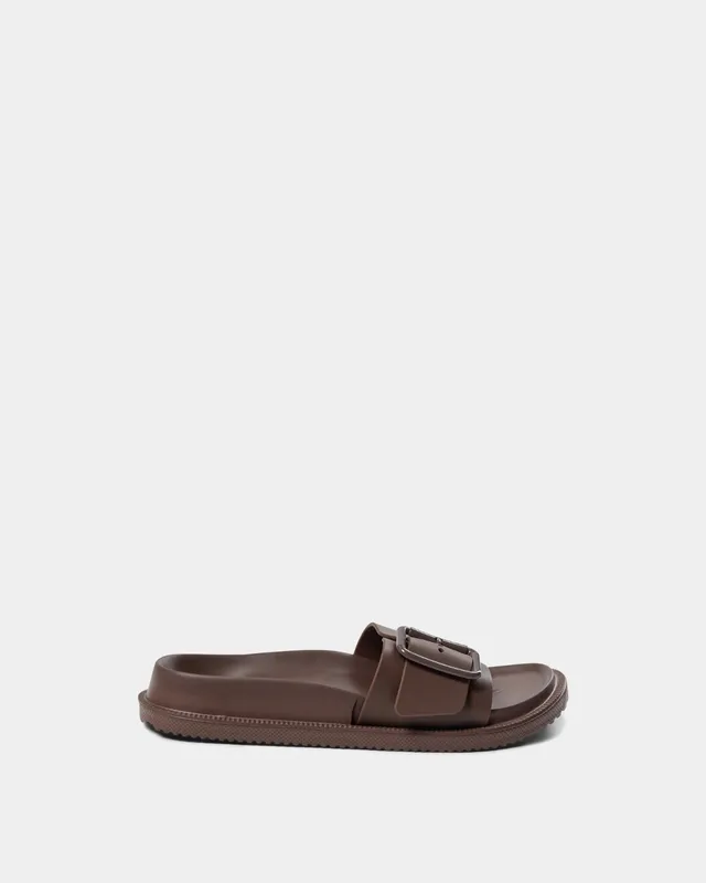 sofie-schnoor-young-annsy-slipper-dunkelbraun-eva image 1
