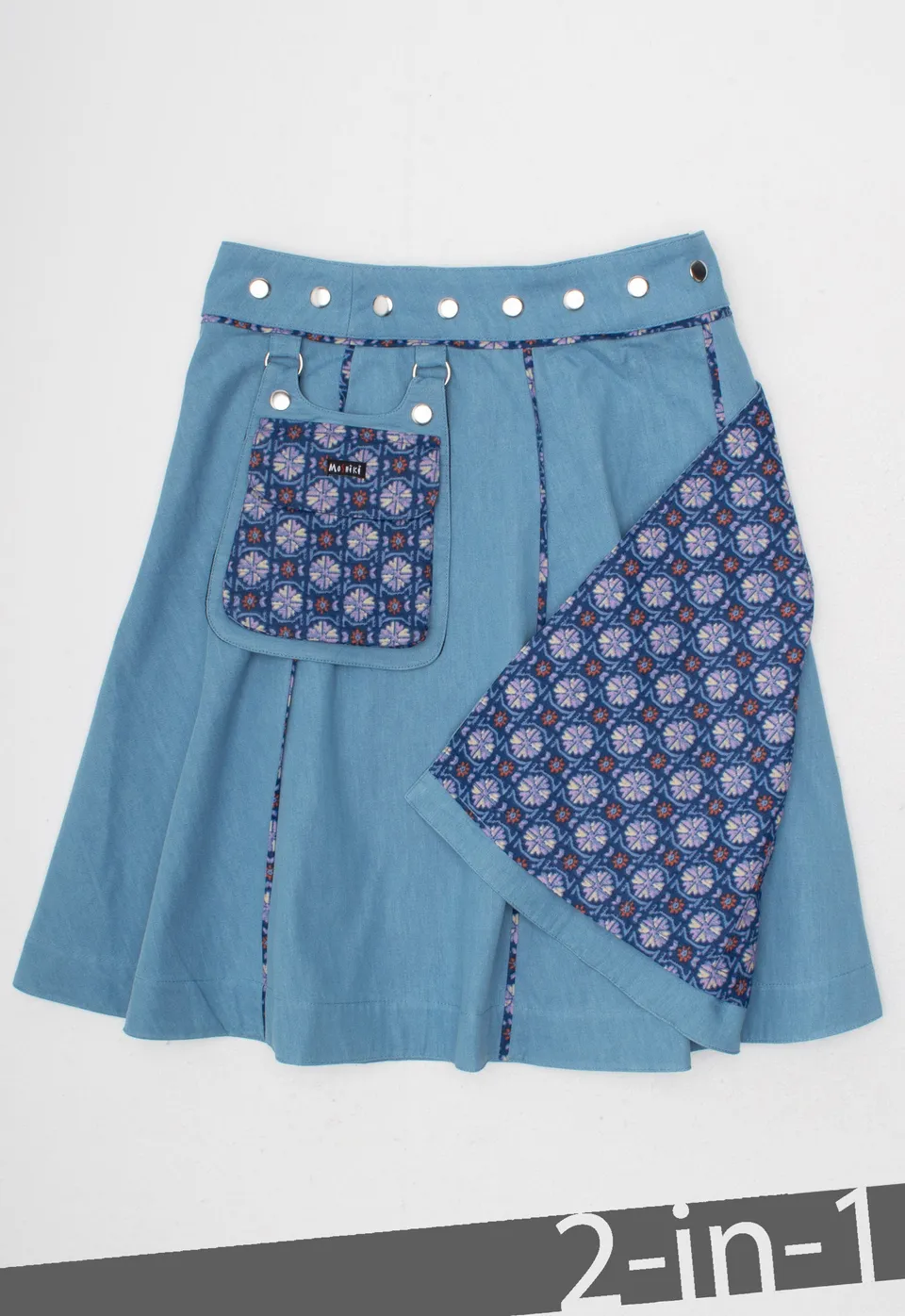 moshiki-hot-cookie-73-denim-wickelrock-55-cm-34-42 image 1