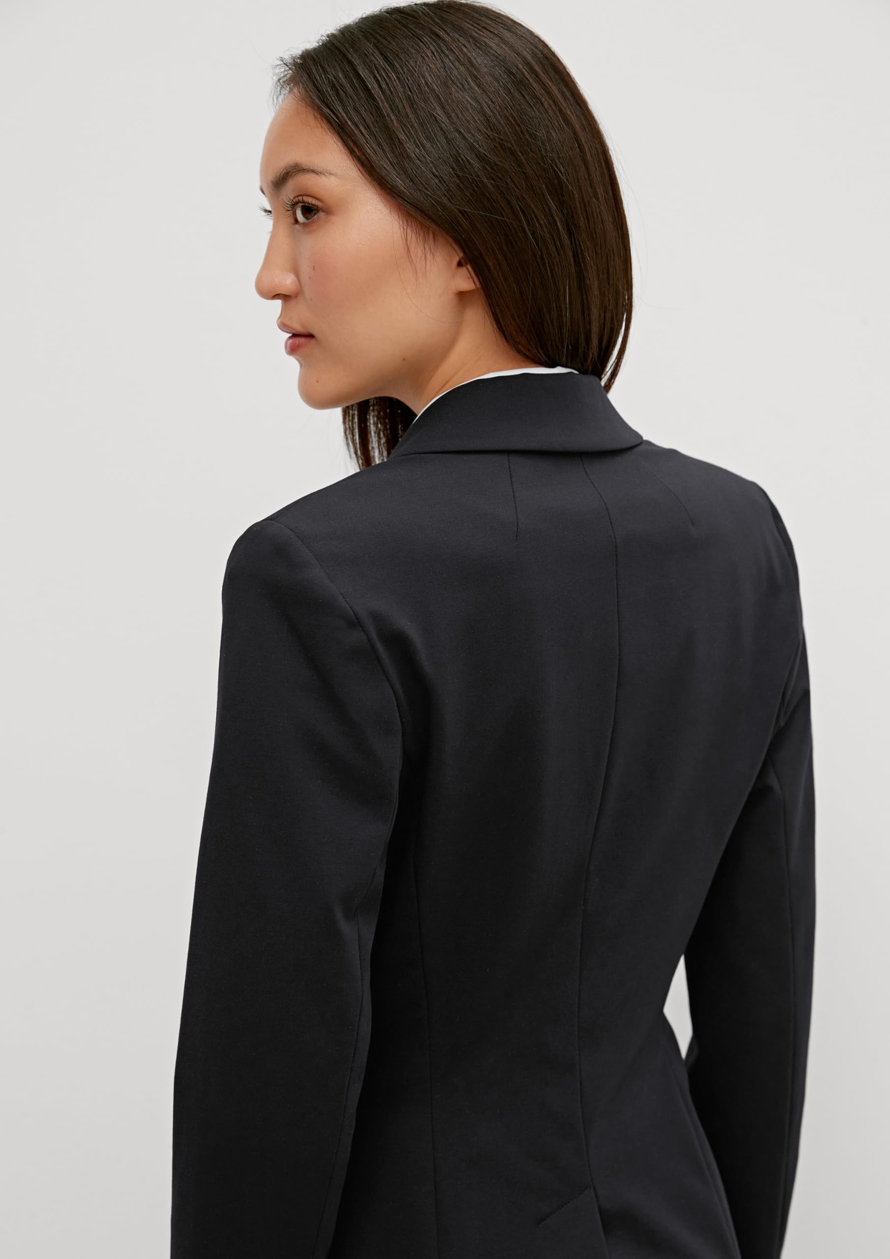 comma-anzugjacke-damen-gr-40-blazer-tailliert-2-knopf image 5