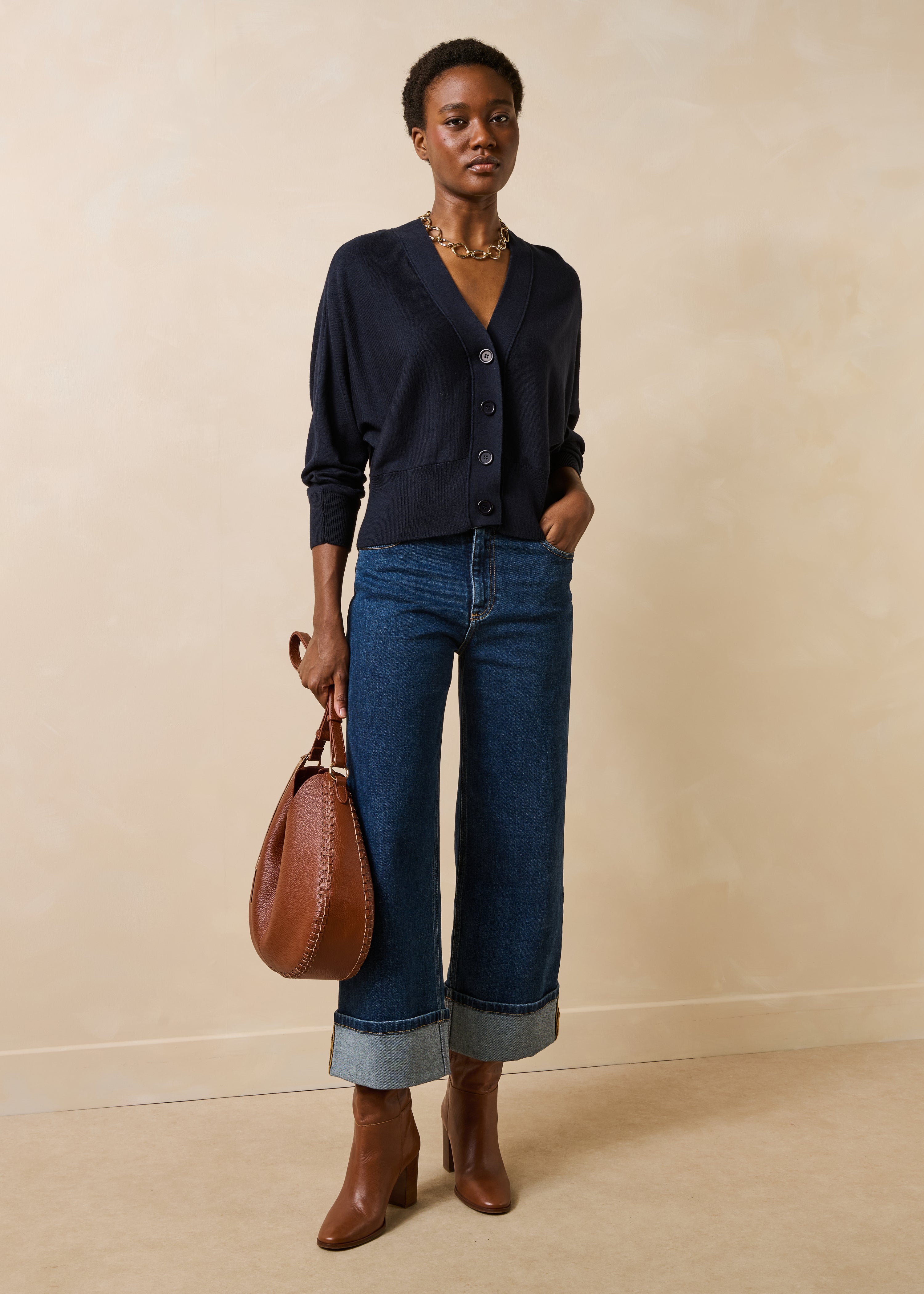 la-f-e-marabout-e-foxy-strickweste-blau-kn-pfe-xs image 2