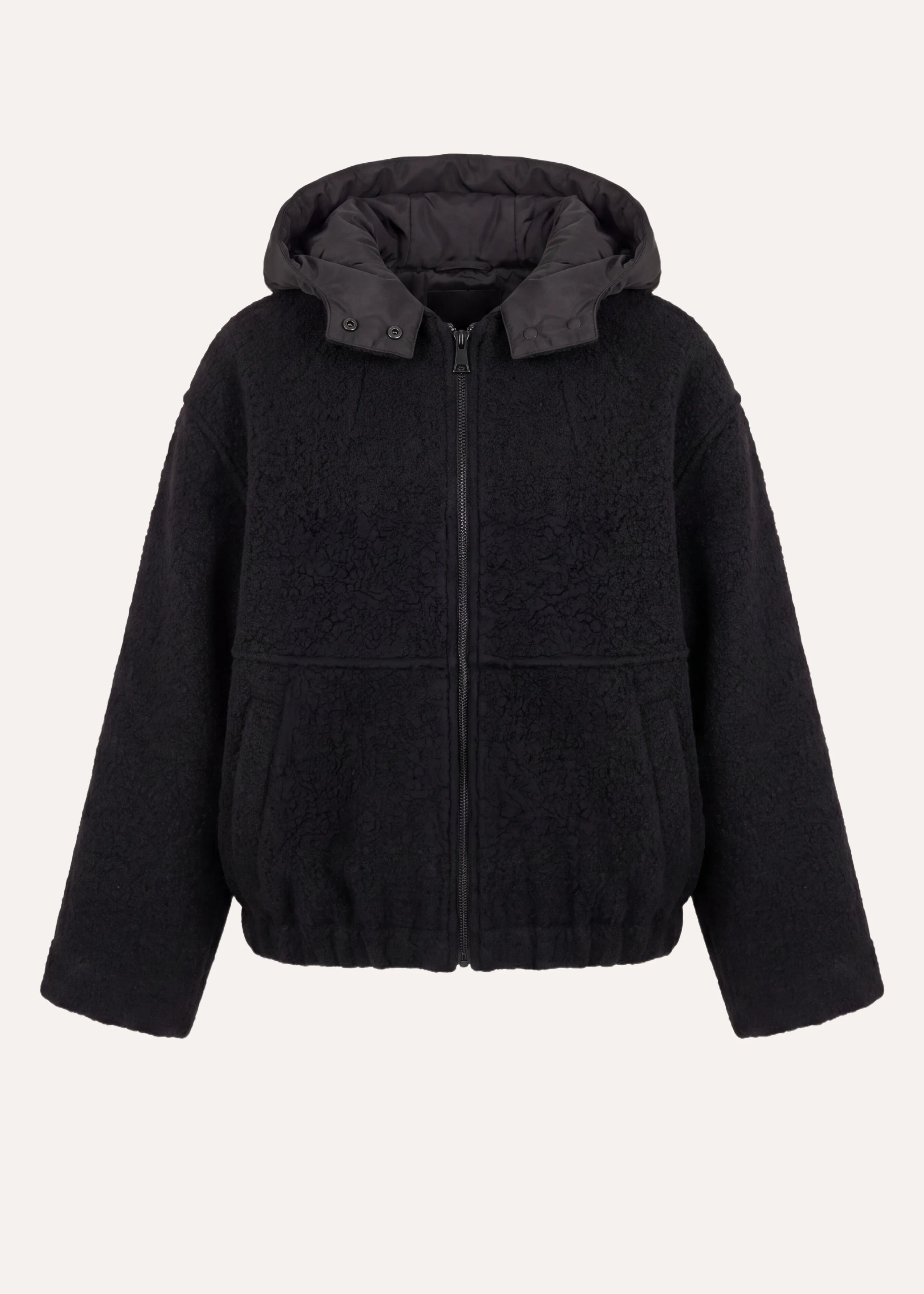 la-f-e-marabout-e-gomez-blouson-schwarz-wolle-kapuze image 6