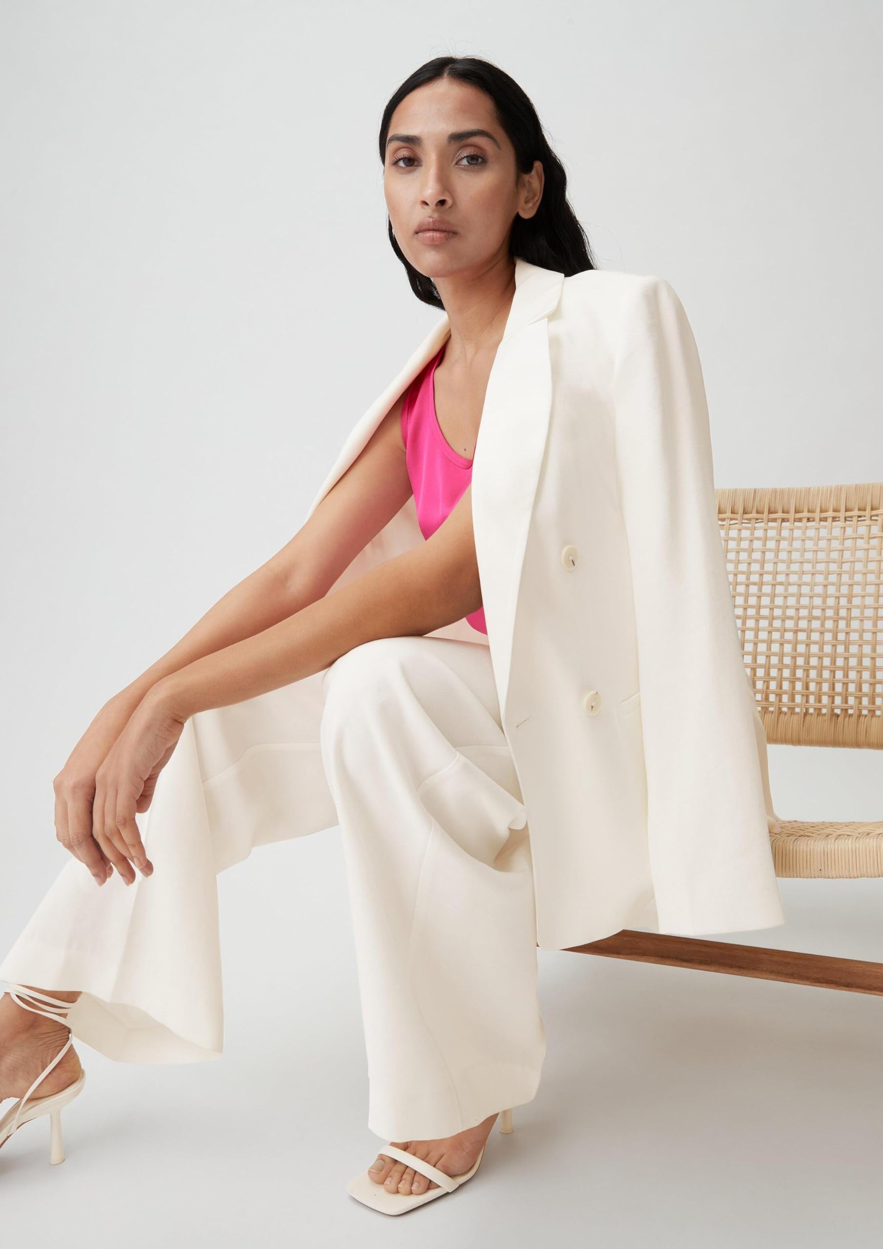 comma-langer-blazer-viskosemix-wei-0100-gr-38 image 7