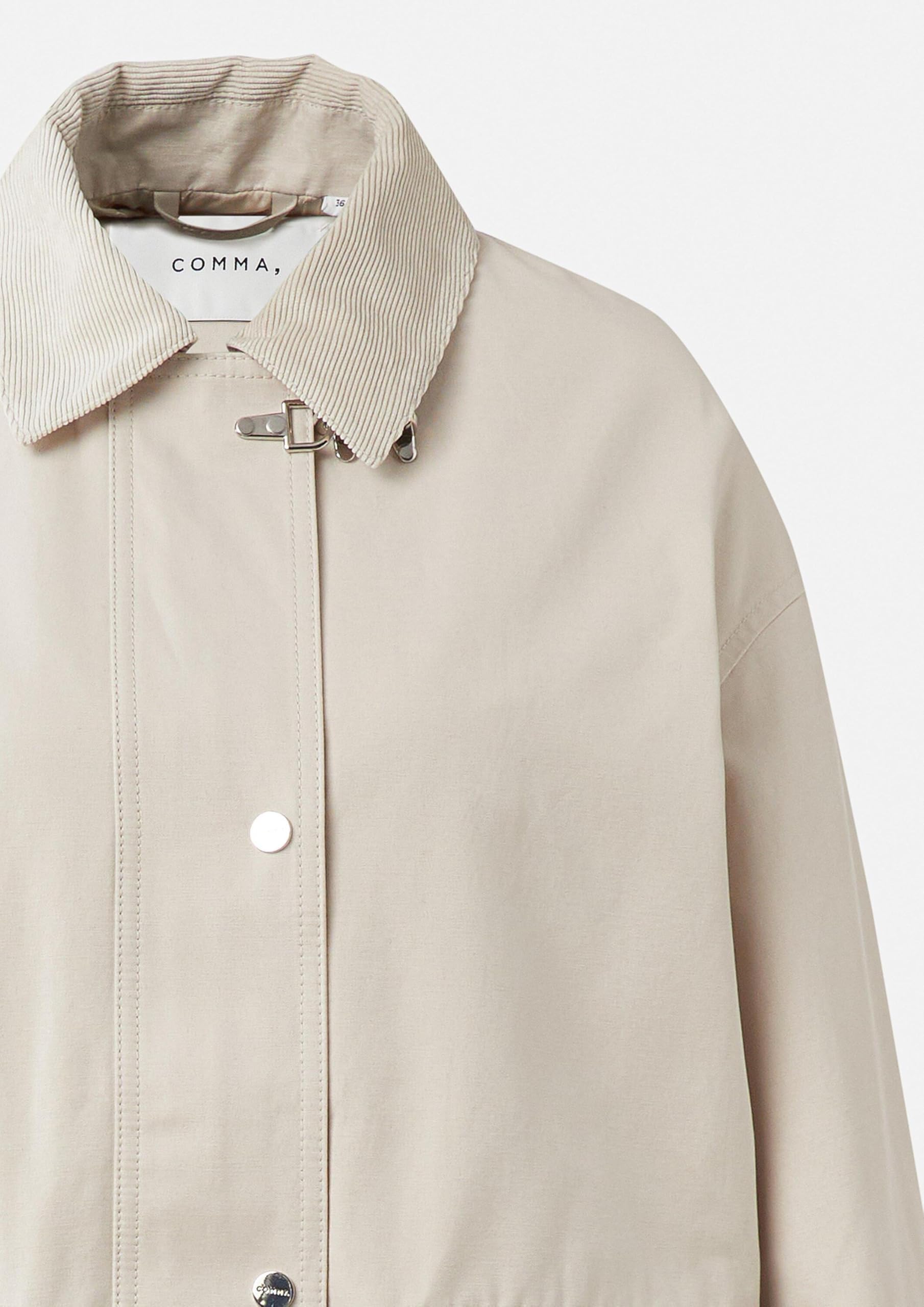comma-oversize-outdoor-jacke-38-beige-cord-kragen image 6