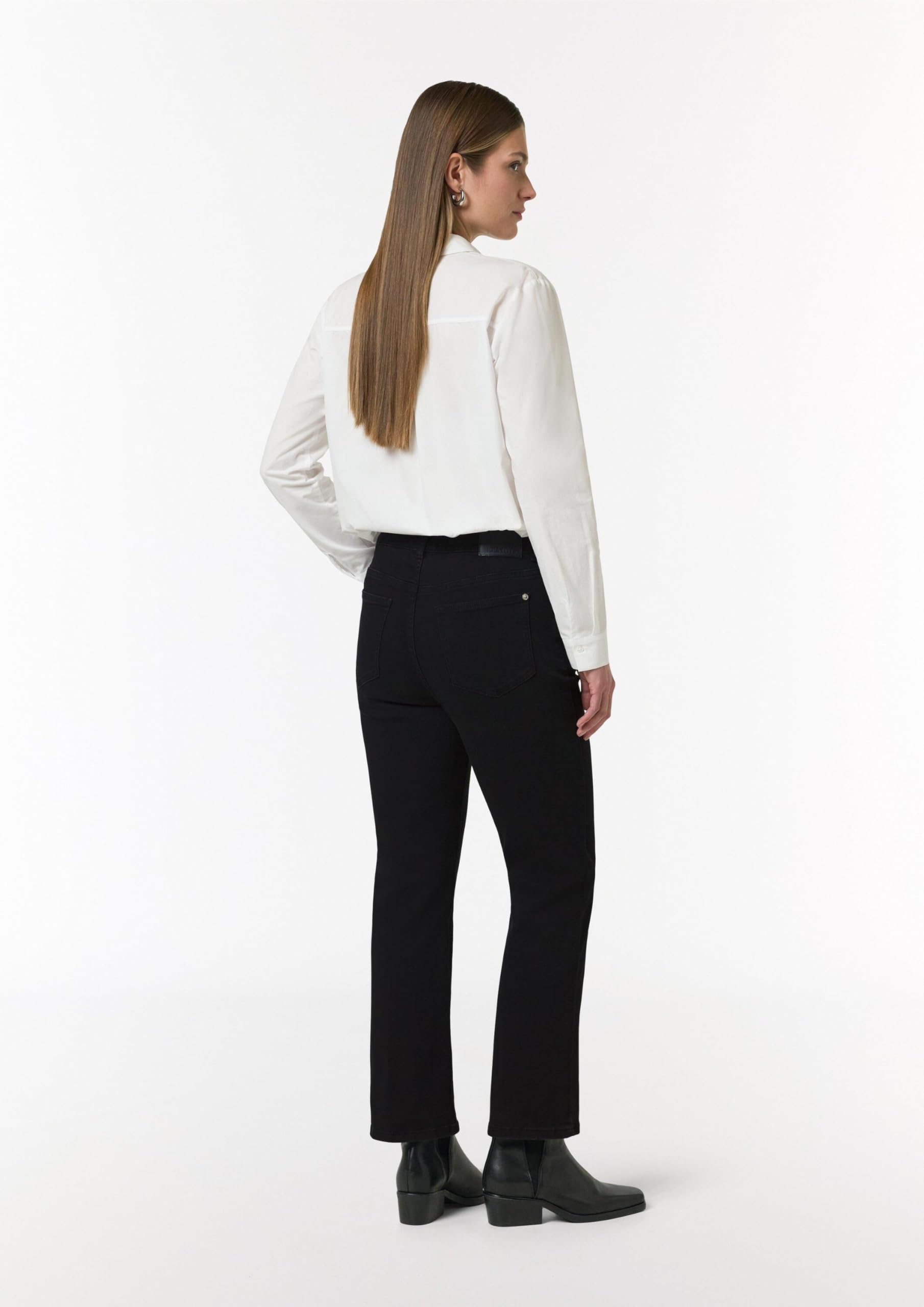 comma-jeans-flared-leg-jeans-schwarz-44-baumwollstretch image 7