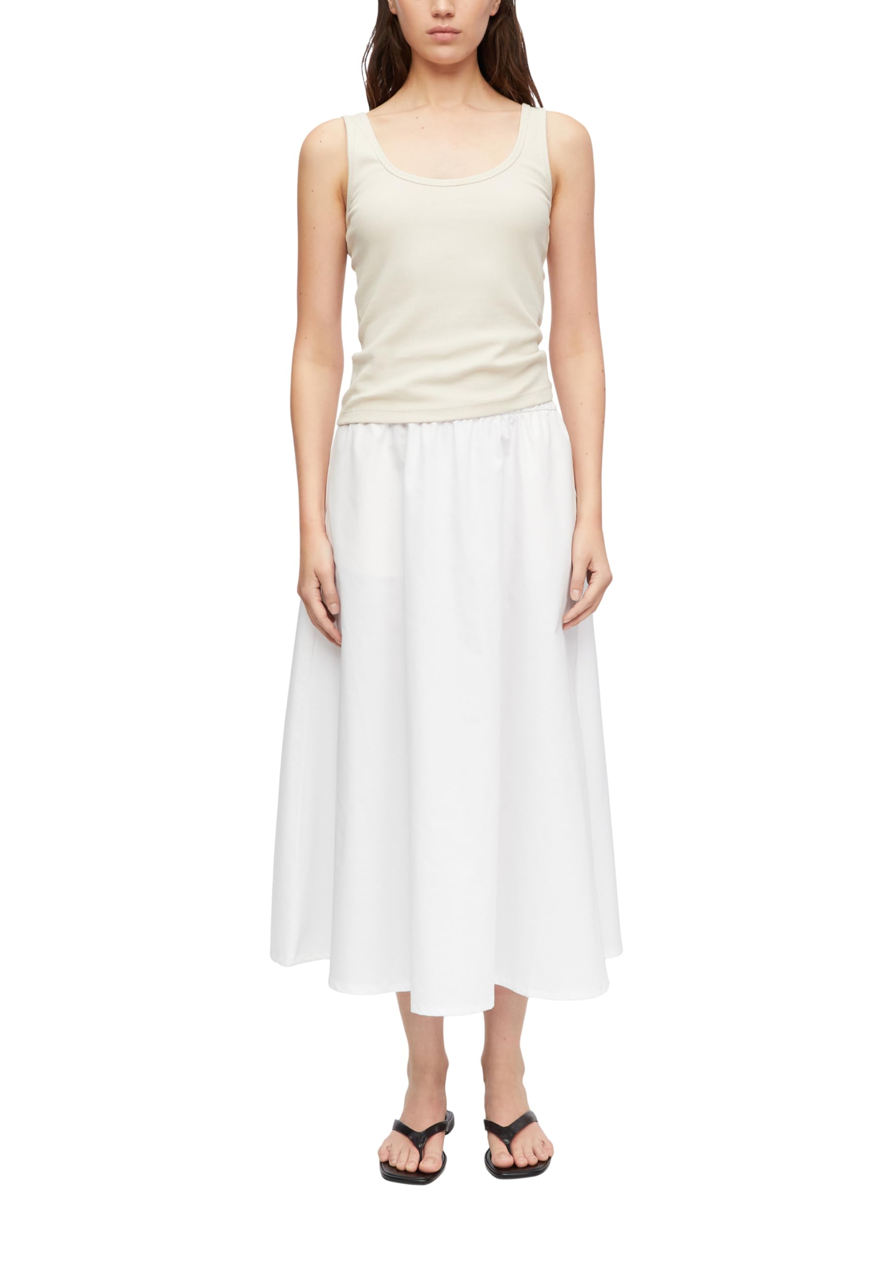 comma-skirts-midi-rock-rosa-ausgestellt image 8