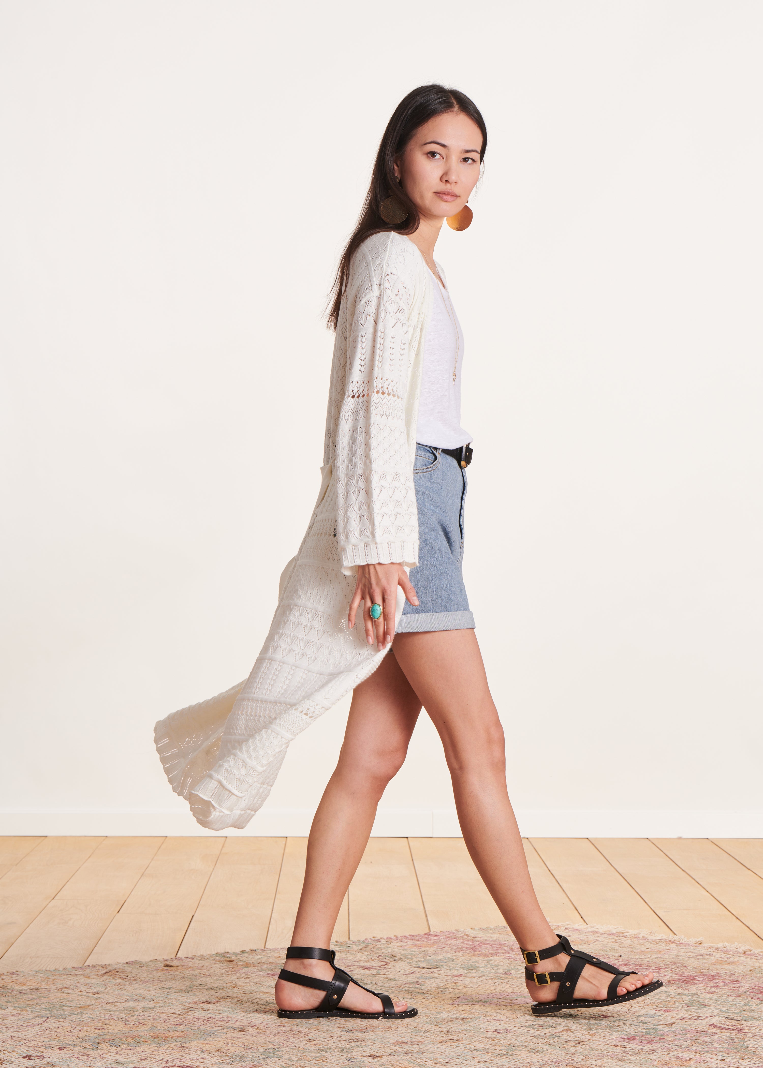 la-f-e-marabout-e-durken-strickjacke-ecru-lang-bio image 3