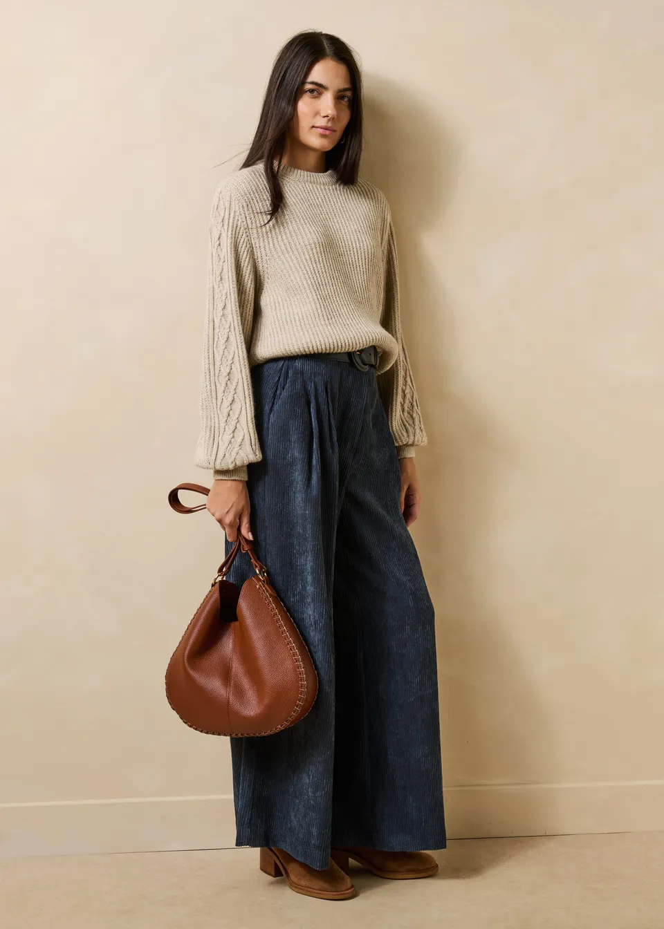 la-f-e-marabout-e-geneve-cordhose-damen-blau-38-weites-bein image 1