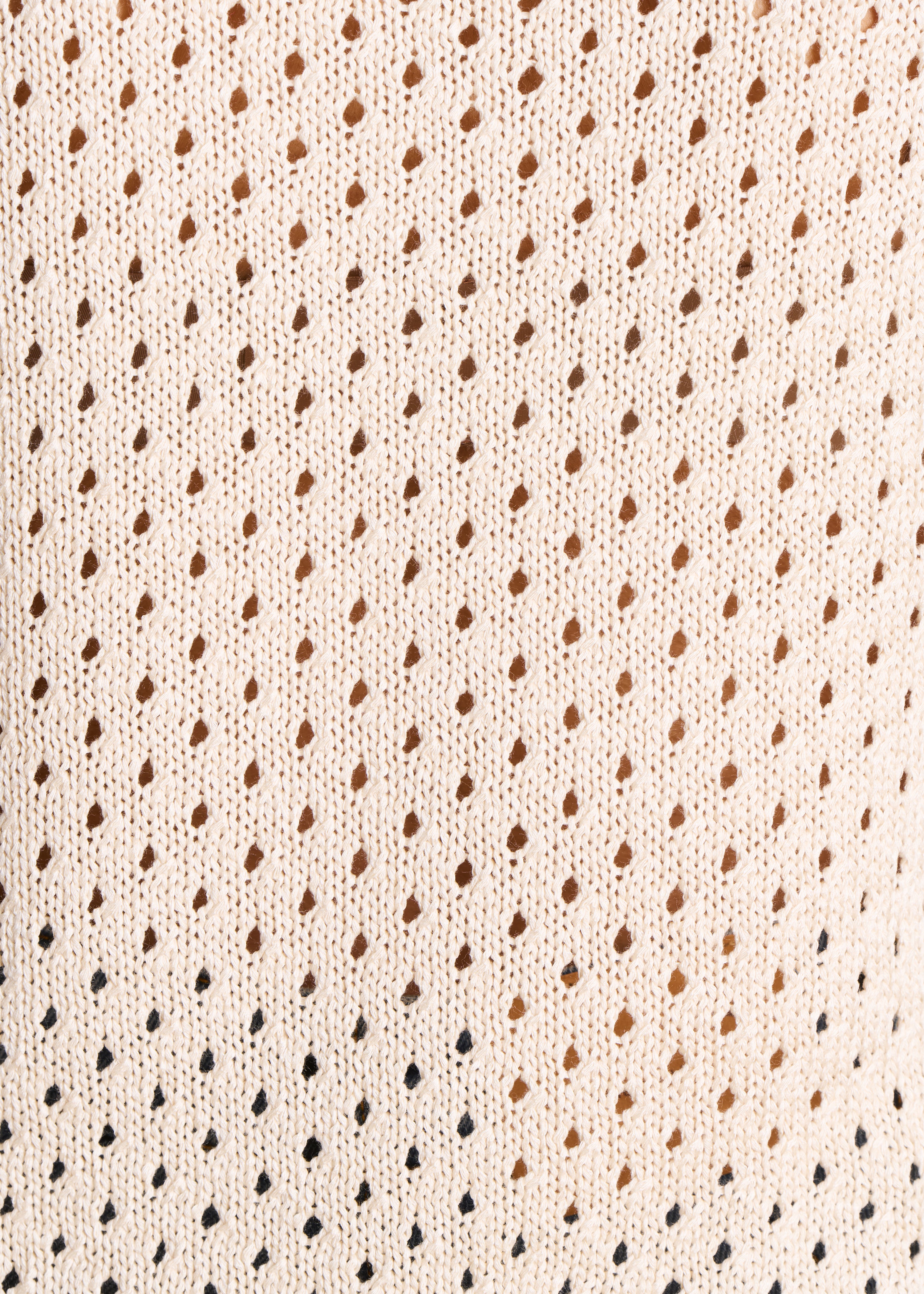 la-f-e-marabout-e-pulls-gilets-pull-ecru-lochstrick-kurzarm image 4