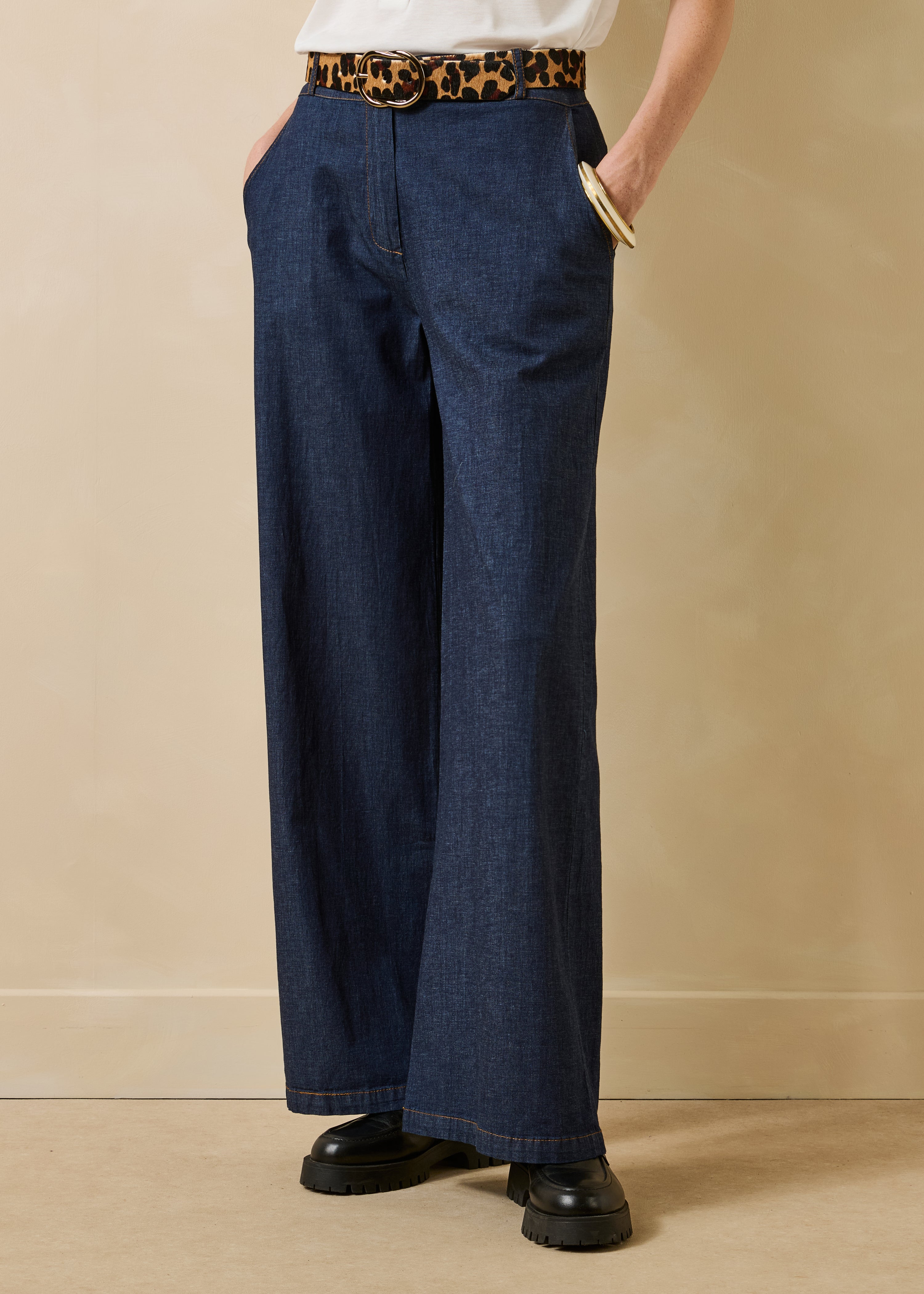 la-f-e-marabout-e-dallal-jeans-blau-wide-leg-high-waist image 2