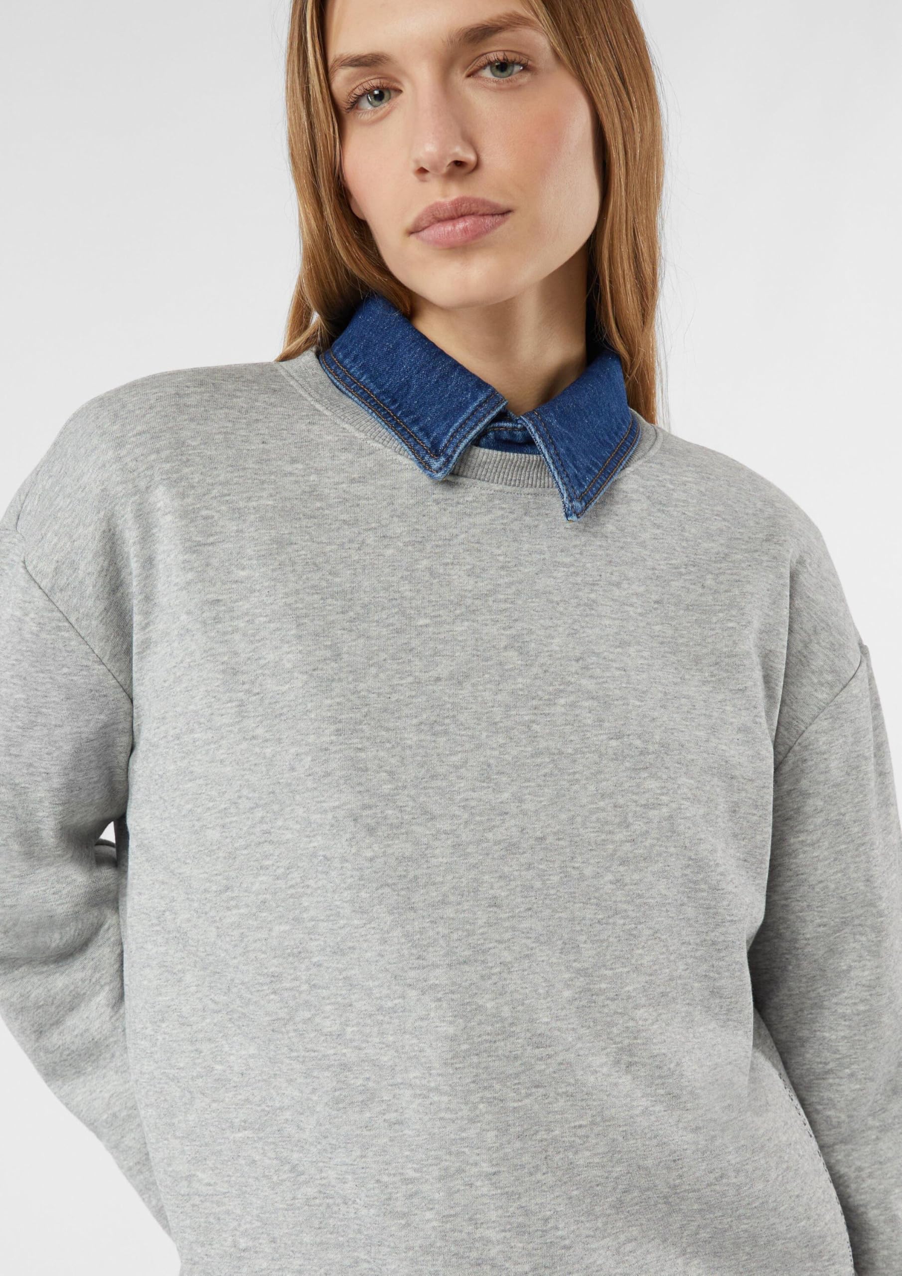 comma-oversized-sweatshirt-relaxed-olivgr-n image 4