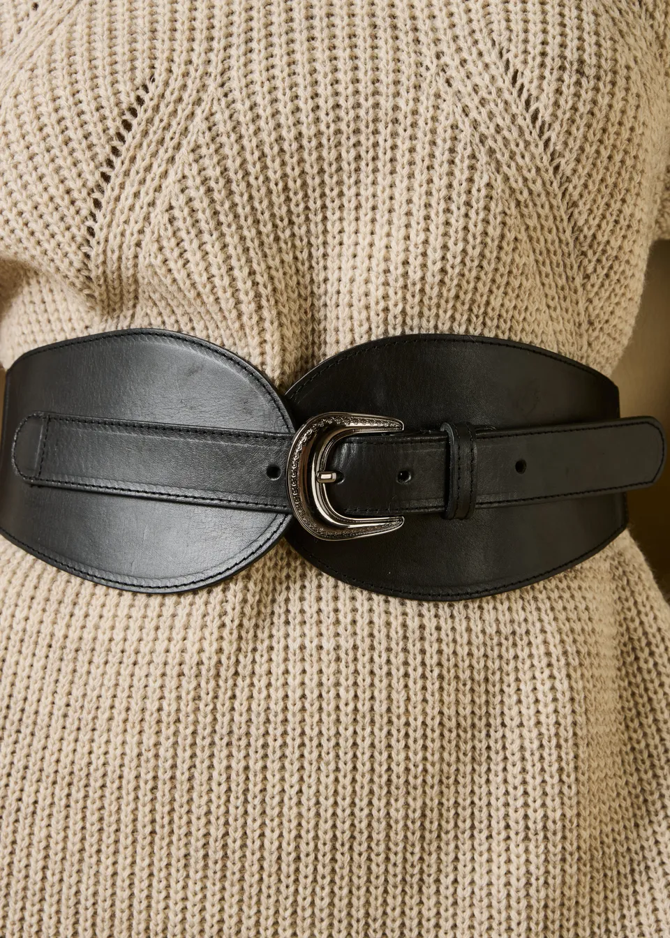 la-f-e-marabout-e-gurmel-g-rtel-schwarz-leder image 1