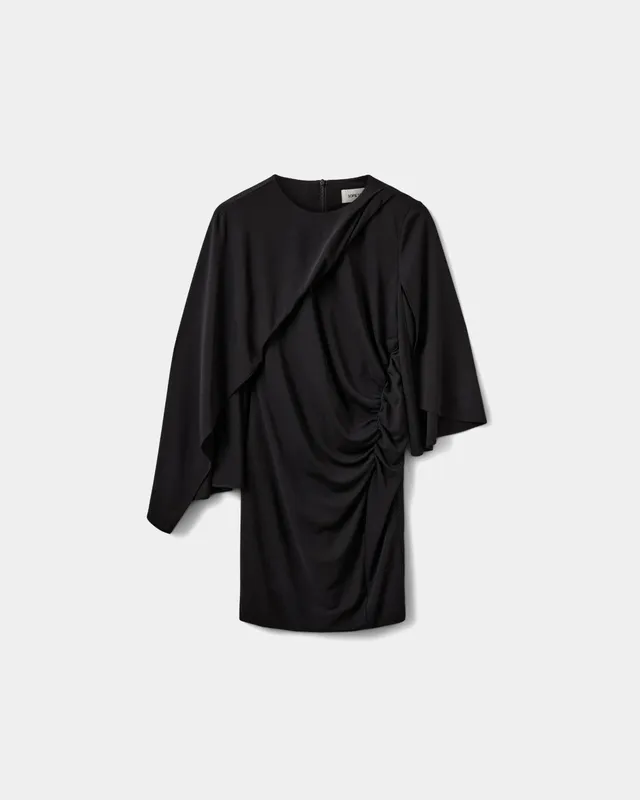 sofie-schnoor-carliasw-mini-dress-kleid-schwarz-cape image 1