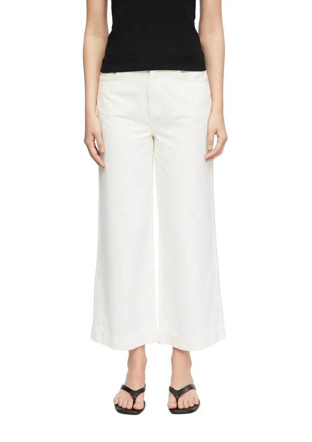 comma-jeans-wide-leg-ankle-jeans-gr-e-36-mit-zopf-detail image 1
