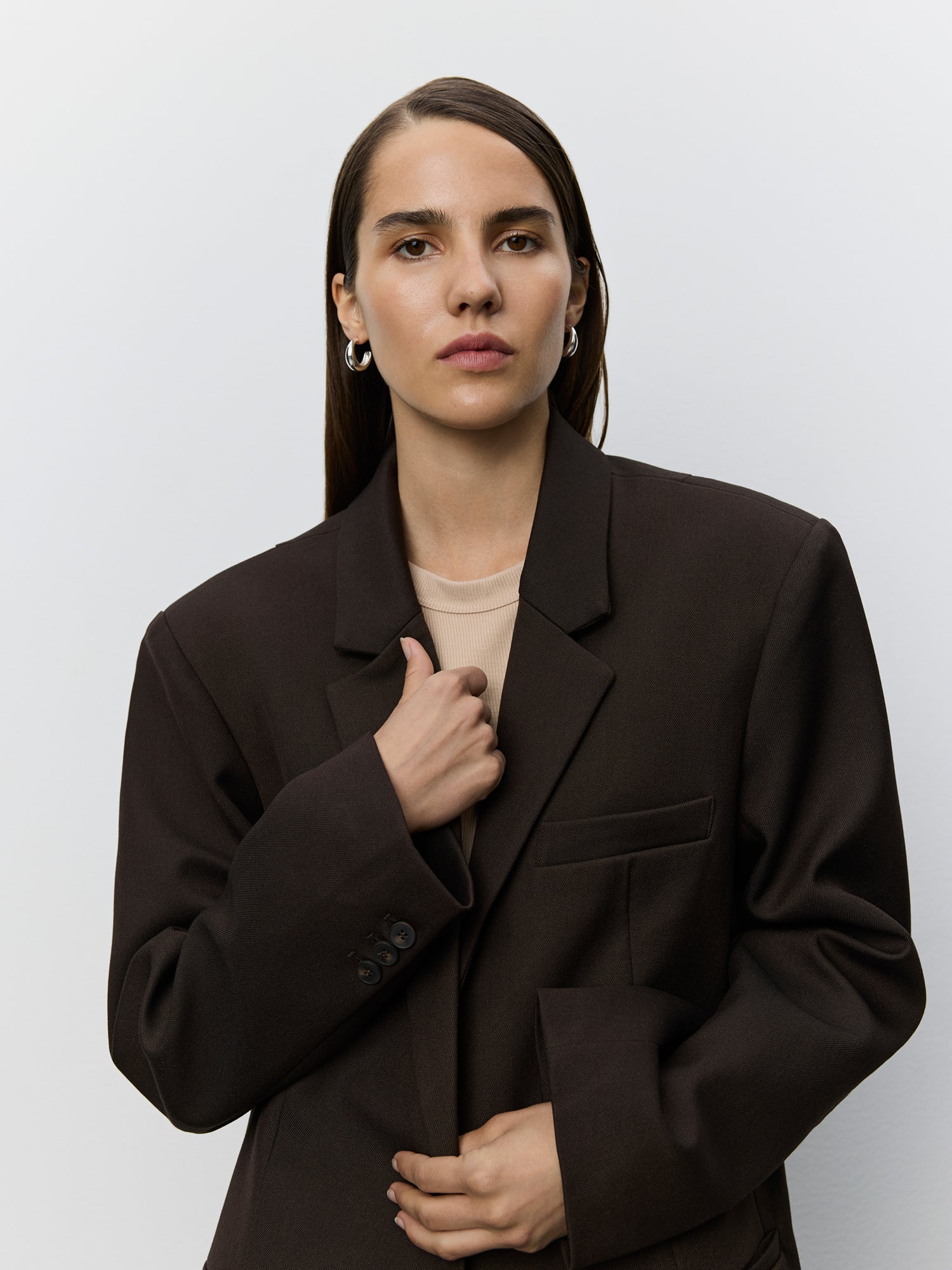 sofie-schnoor-women-kaisw-oversize-blazer-dunkelbraun image 5