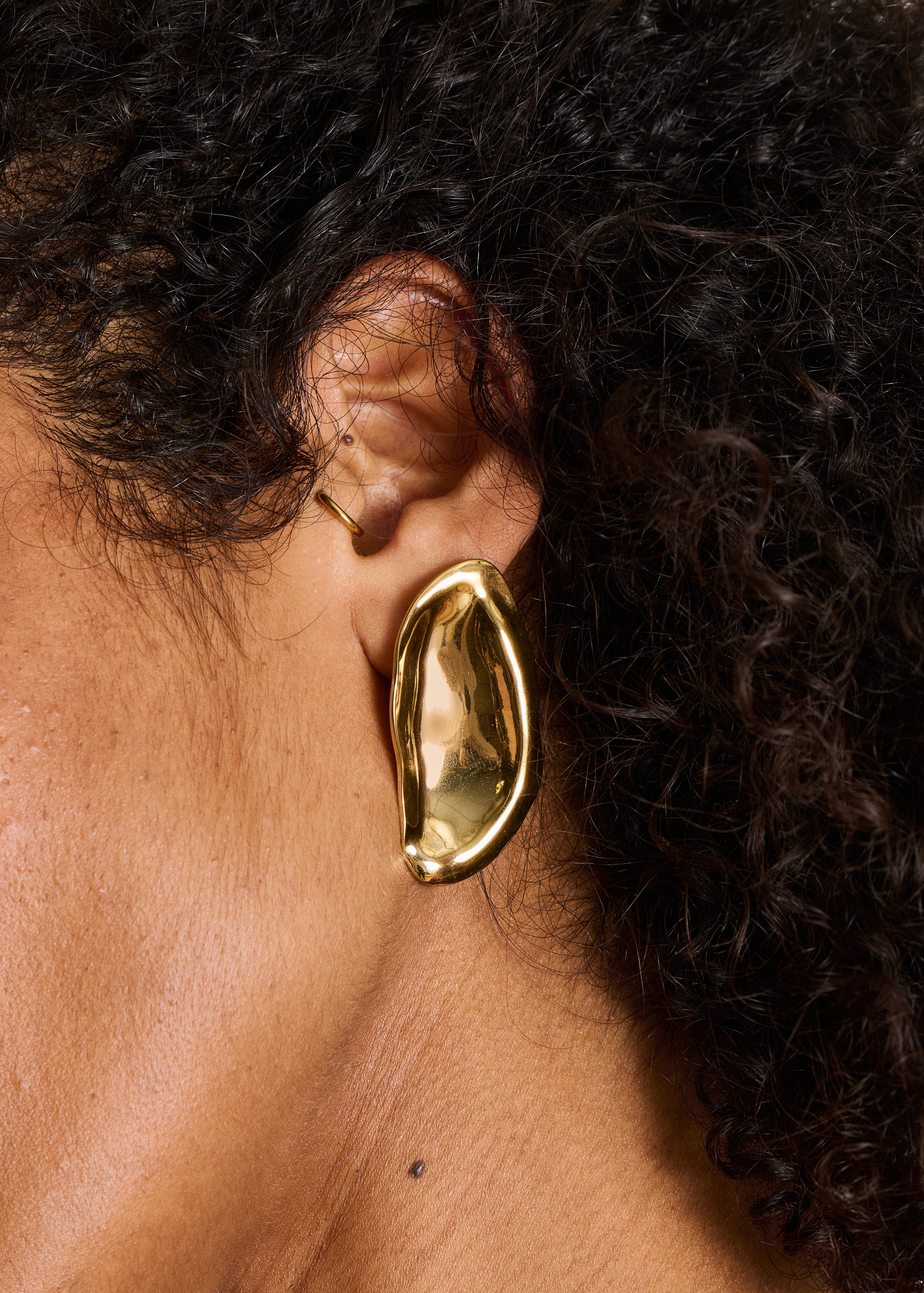 la-f-e-marabout-e-emeli-ohrstecker-gold-tu-metall image 1
