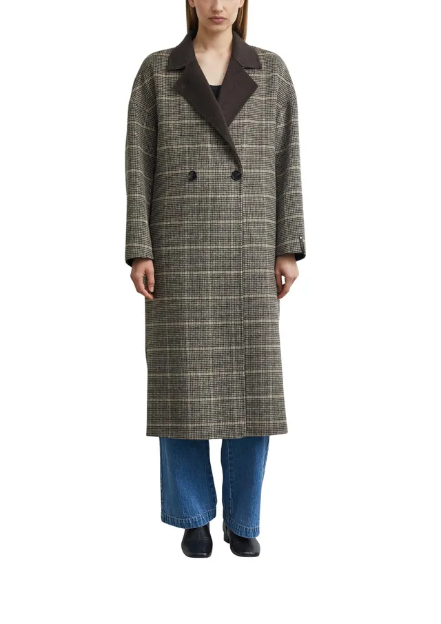 comma-outdoor-mantel-loose-fit-doubleface-mantel-medium-reverskragen image 1