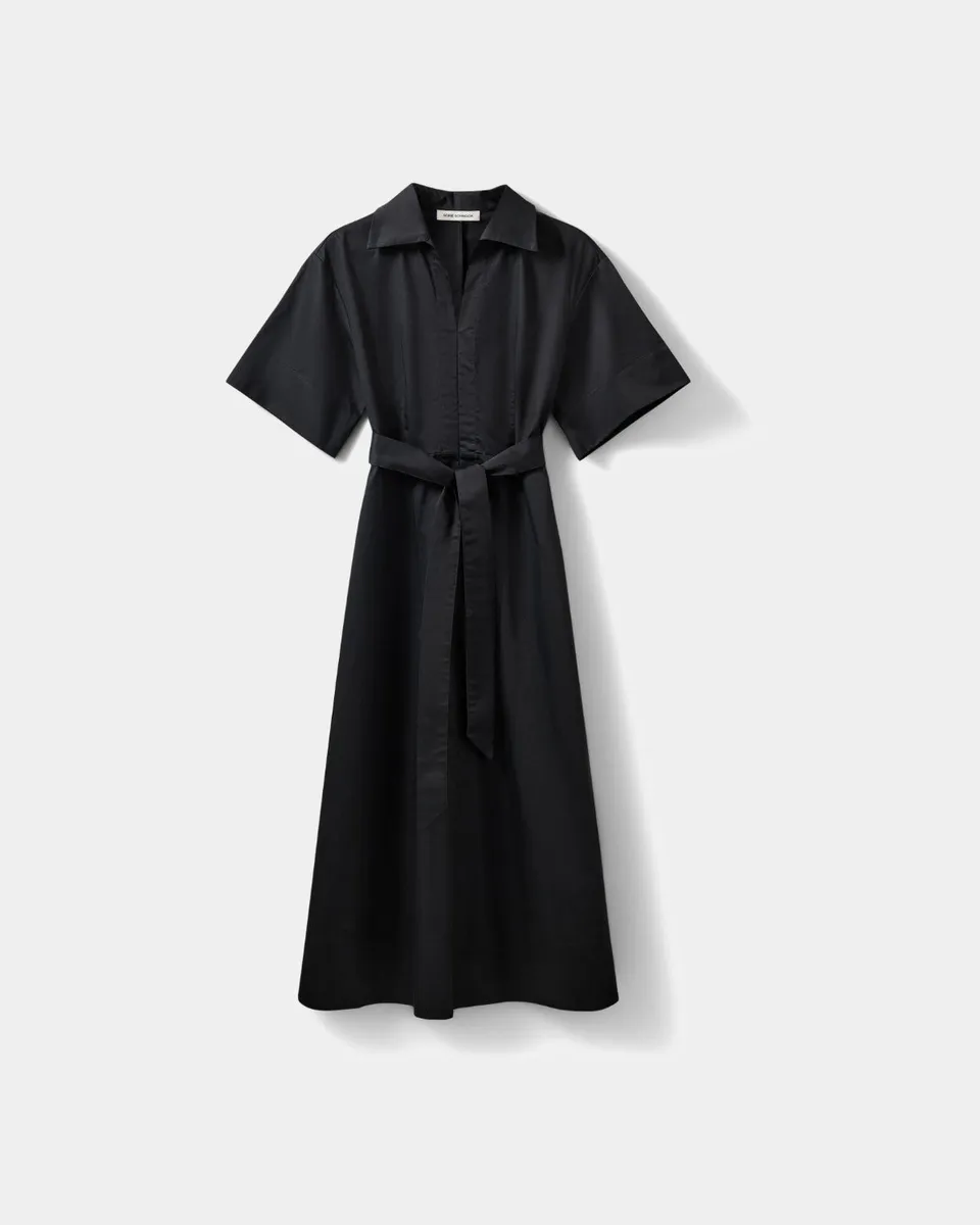 sofie-schnoor-women-minasw-maxikleid-schwarz-baumwolle image 1