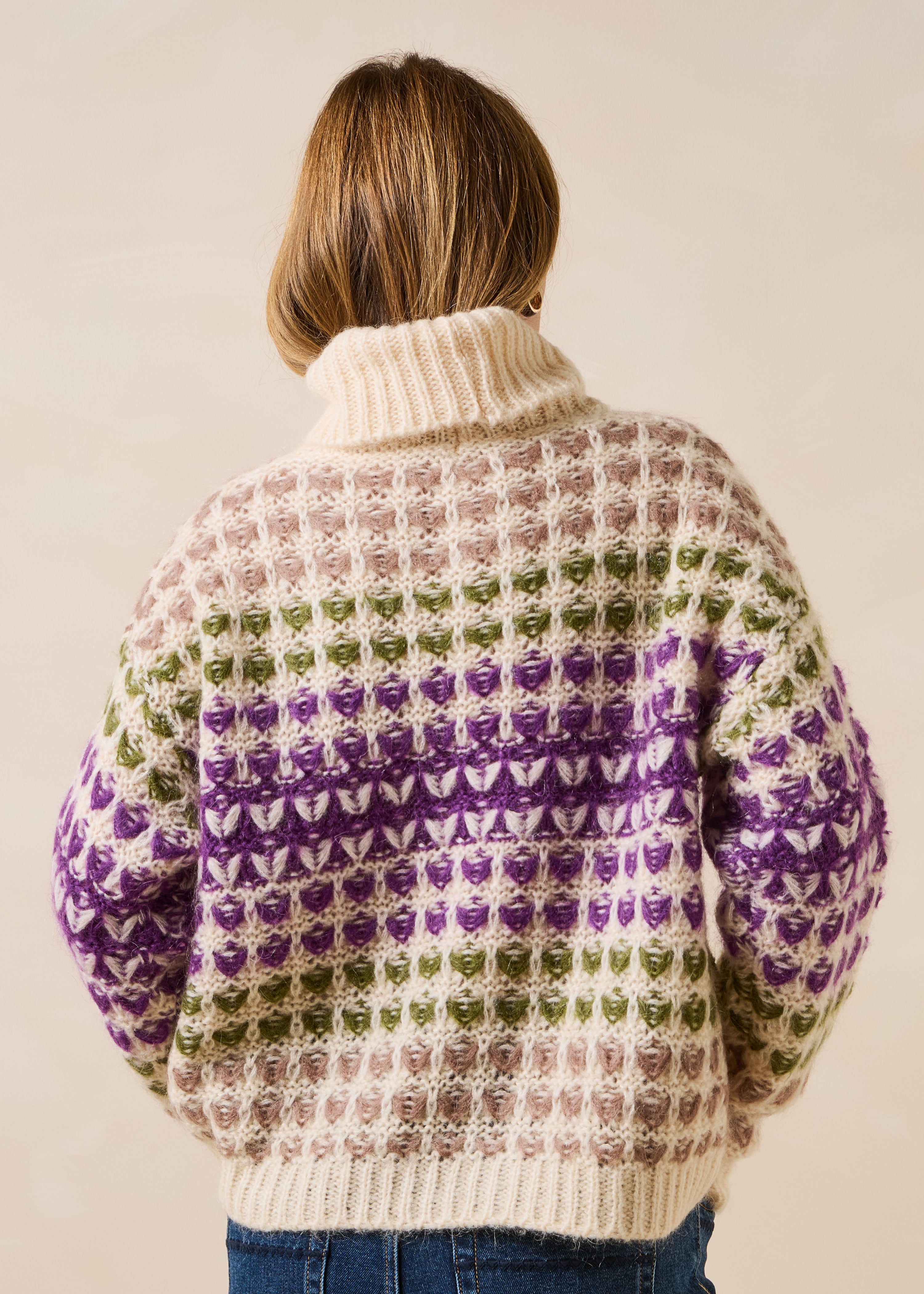 la-f-e-marabout-e-gavino-pullover-multicolor-wolle-rollkragen image 3