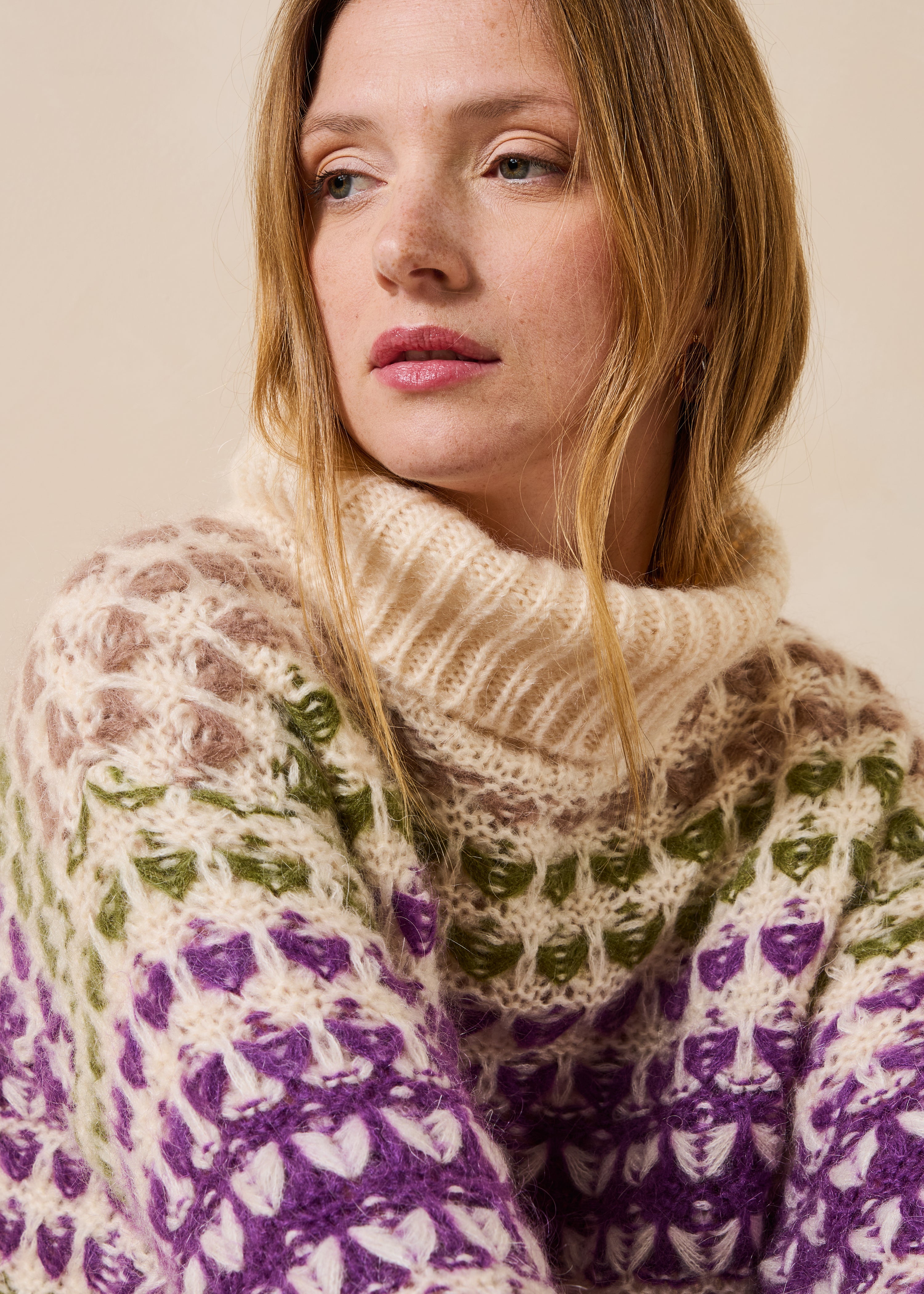 la-f-e-marabout-e-gavino-pullover-multicolor-wolle-rollkragen image 5