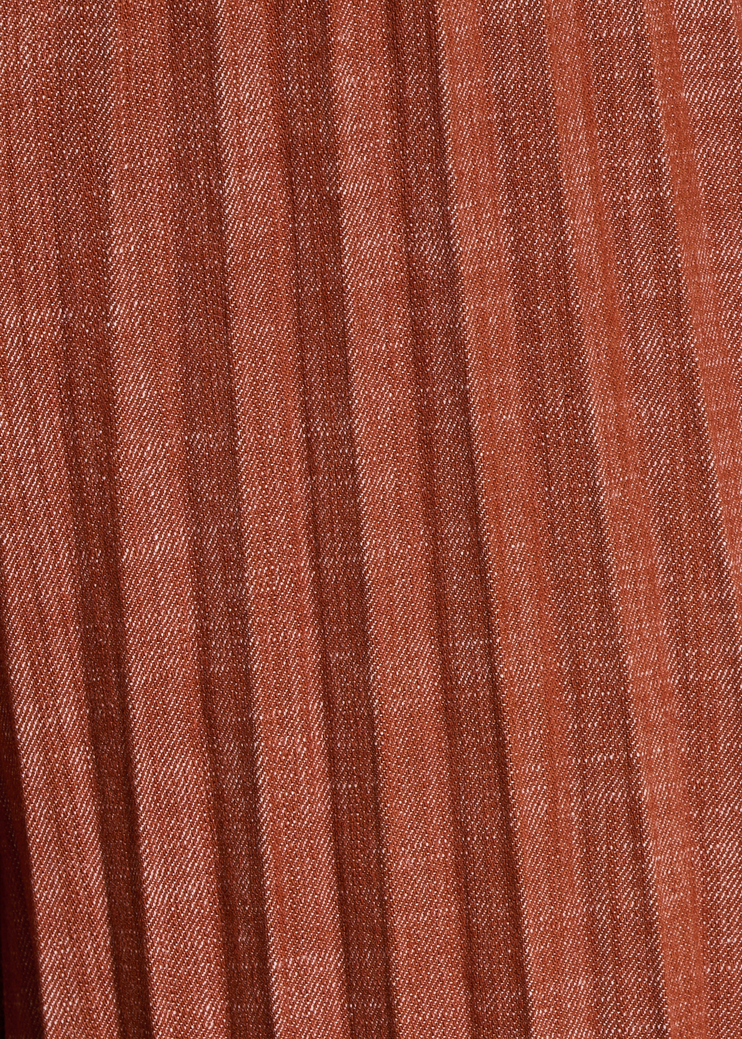 la-f-e-marabout-e-damaso-hose-cognac-denim-plissee image 5