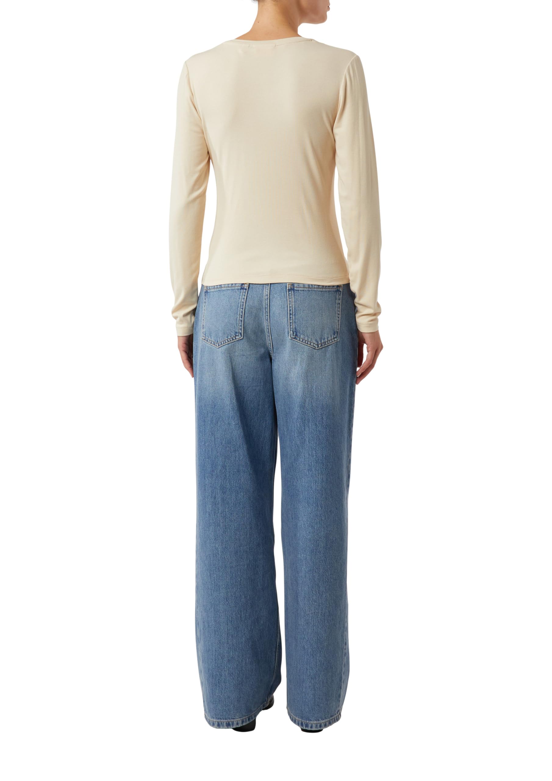 comma-t-shirt-2175484-longsleeve-olivgr-n-damen image 2