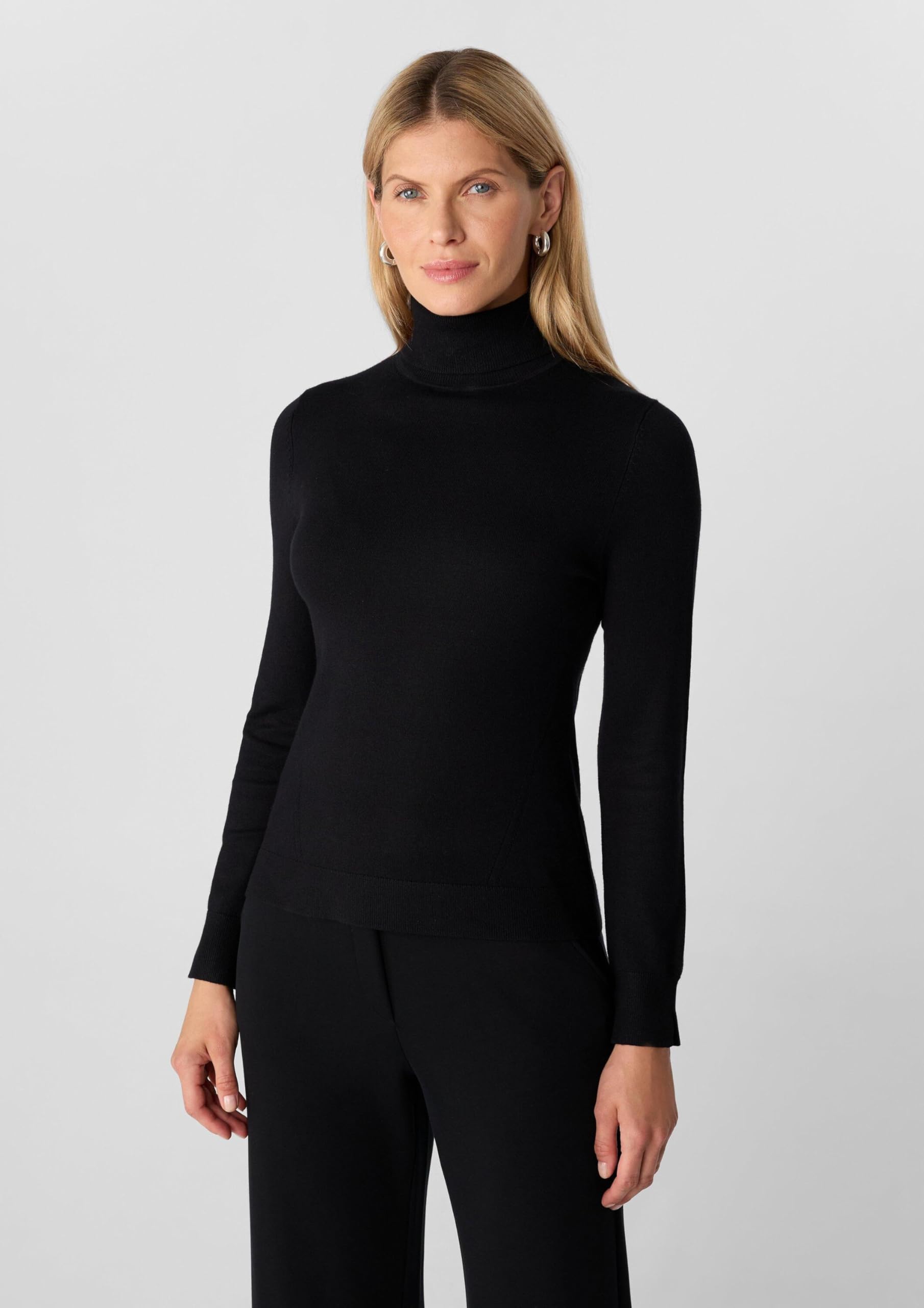 comma-rollkragenpullover-mit-rmelschlitzen-pullover-slim-fit image 7