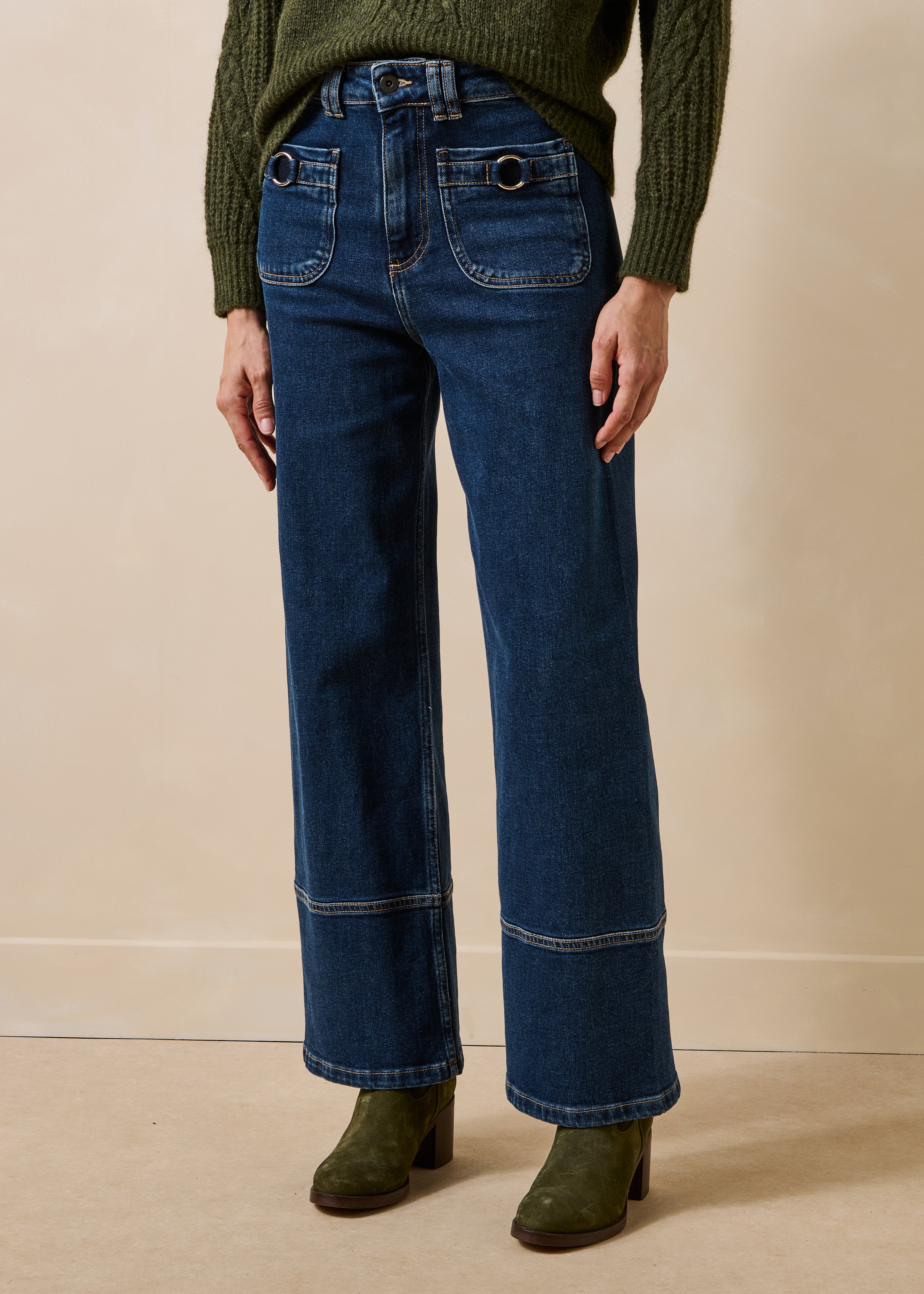 la-f-e-marabout-e-elefan-jeans-blau-bio-baumwolle image 2