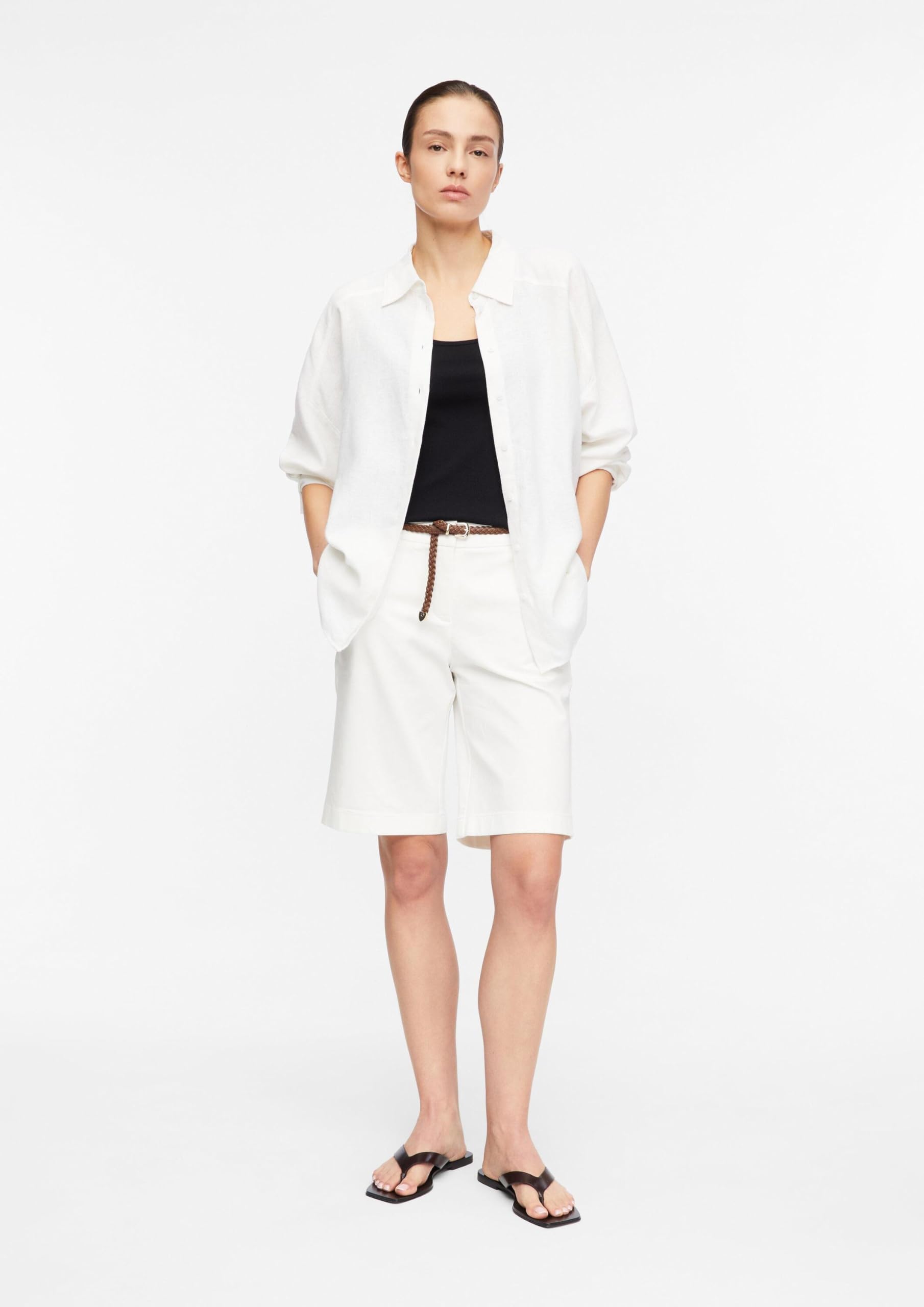 comma-trousers-bermuda-2182681-wei-gr-34-shorts image 4