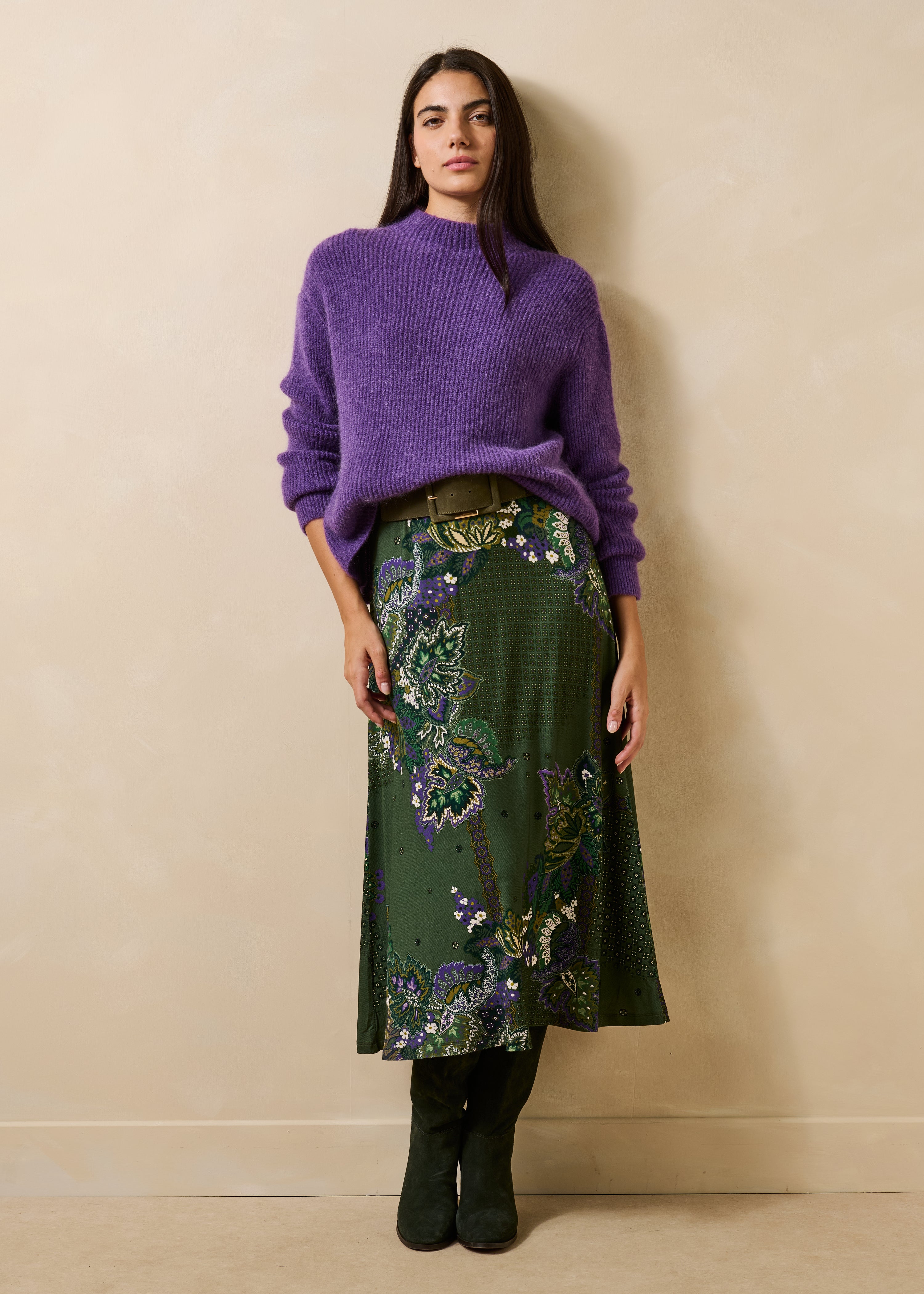 la-f-e-marabout-e-galabi-pullover-damen-violett-wolle image 2