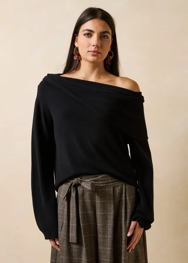 la-f-e-marabout-e-gardane-pullover-schwarz-wolle-xs image 1