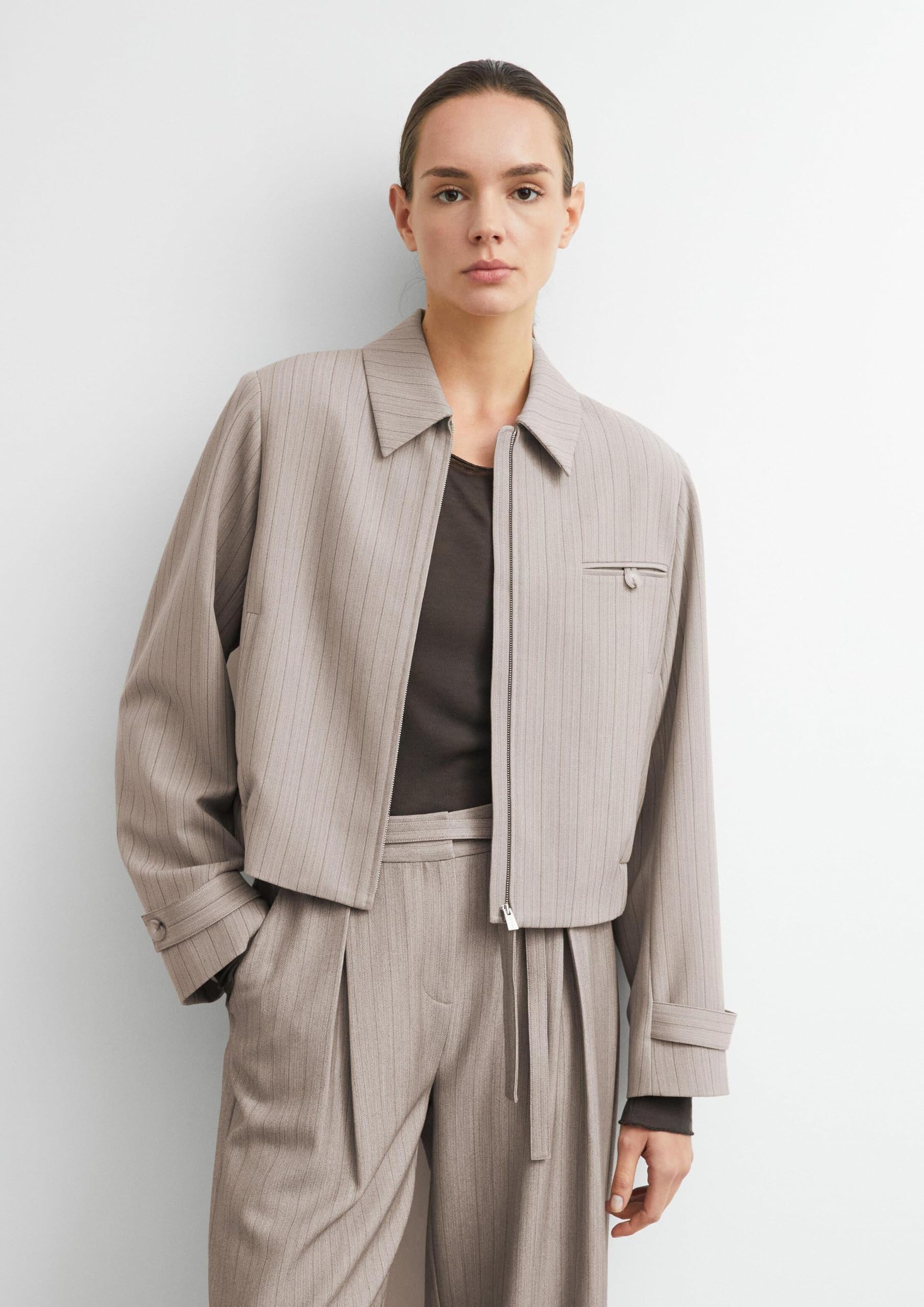 comma-indoor-jacke-boxy-fit-hemdkragen-jacke-44-reissverschluss image 6
