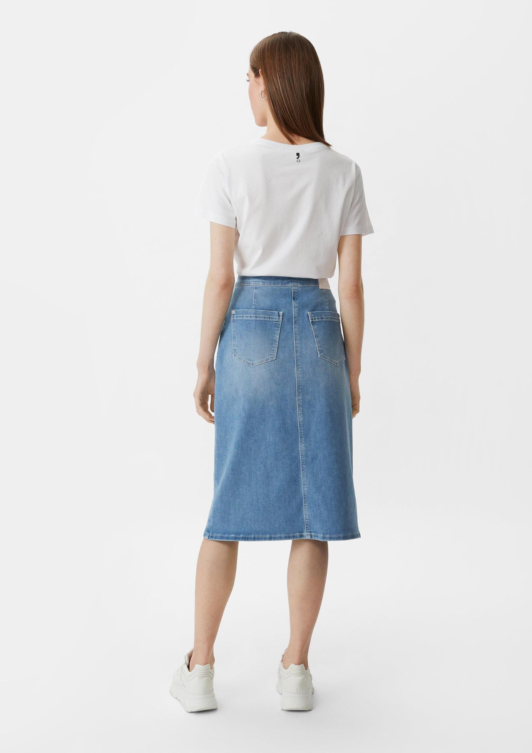 comma-midi-rock-denim-blau-gr-34-damen image 7
