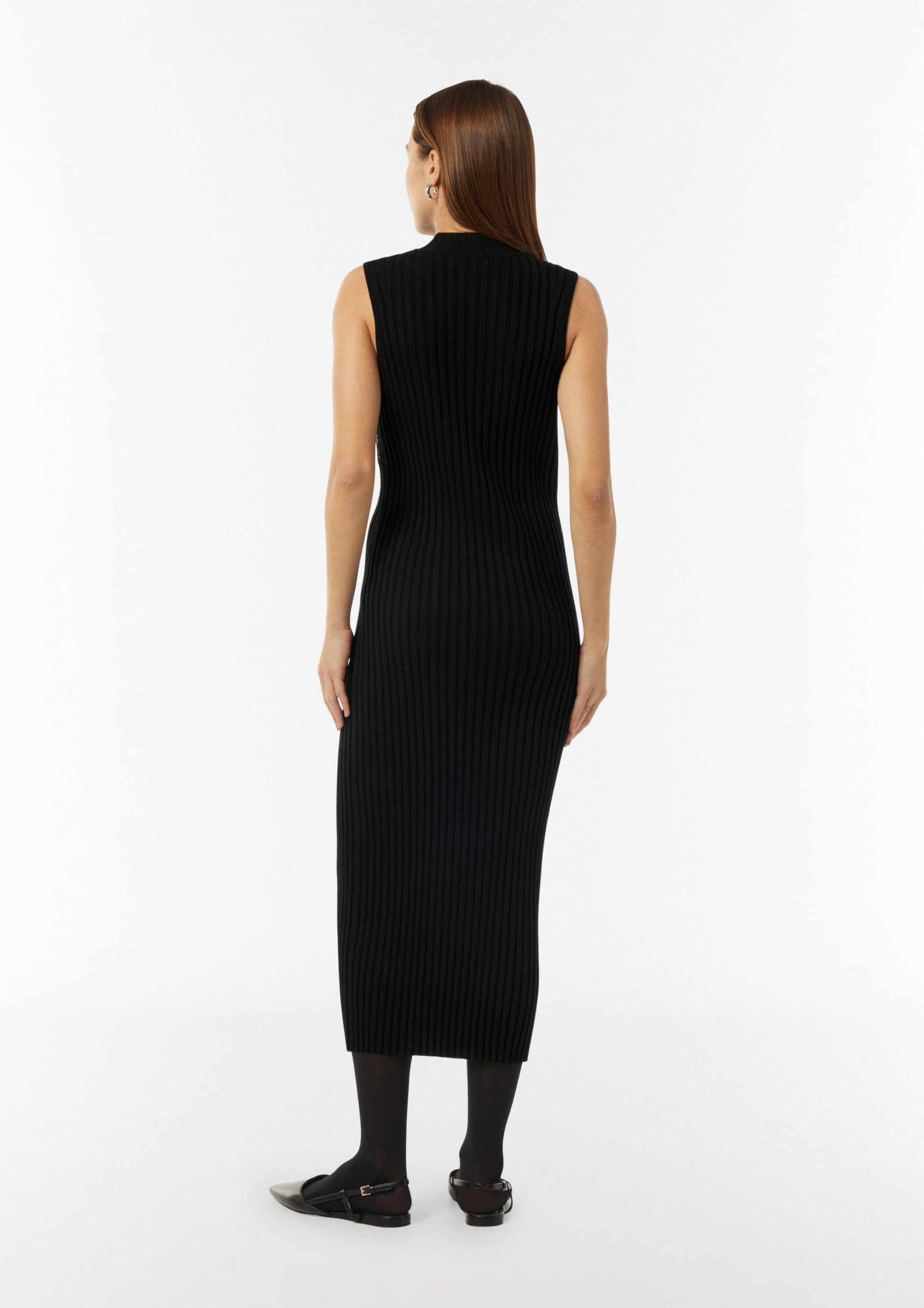comma-dresses-strickkleid-stehkragen-pailletten-damen-gr-e-46 image 7