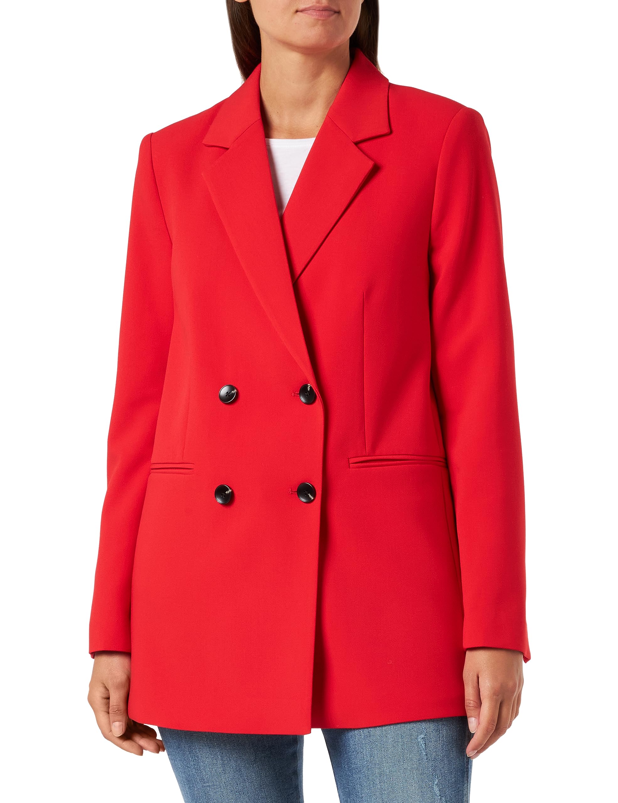 comma-longblazer-damen-viskosemix-chilirot-gr-42-relaxed image 8