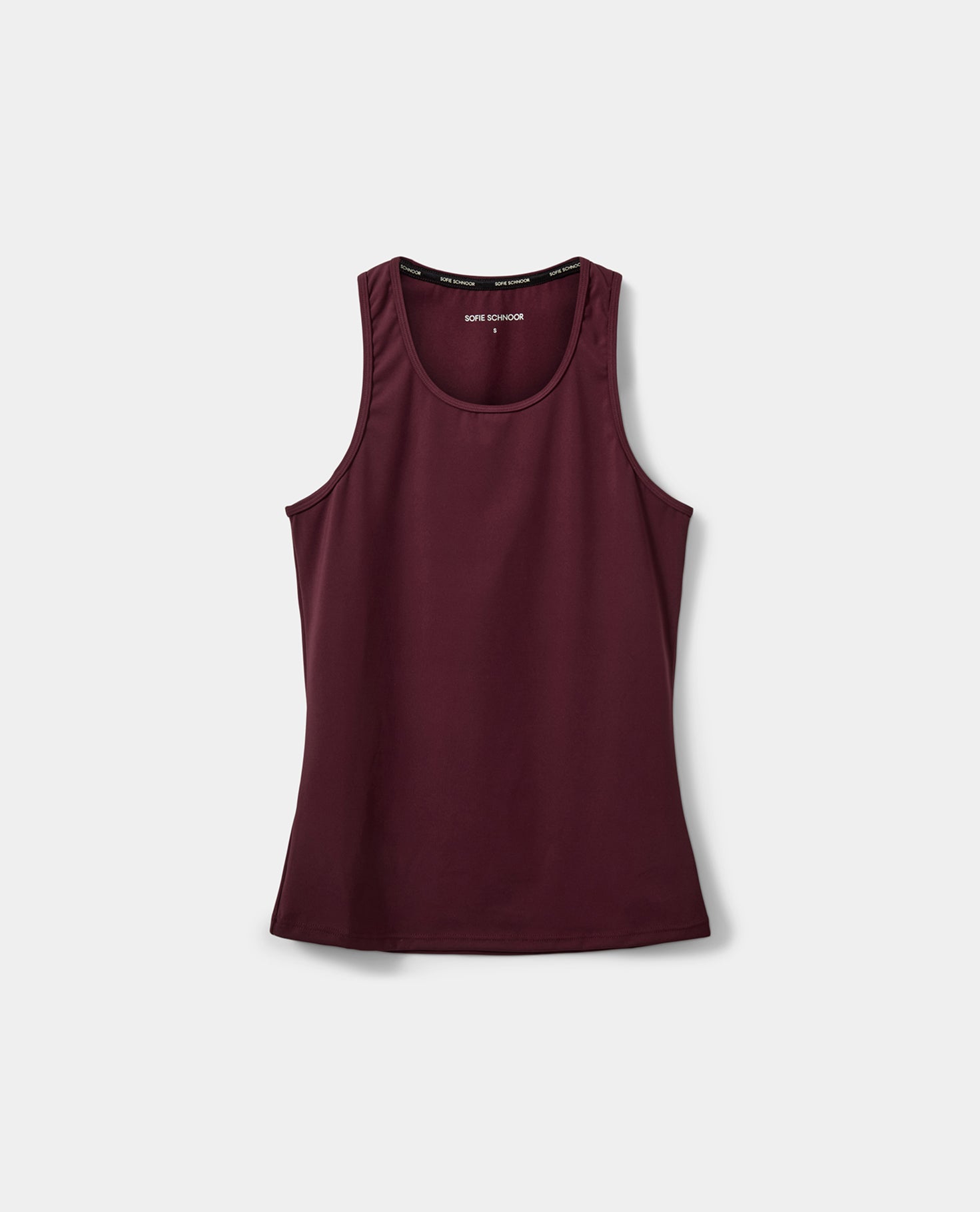 sofie-schnoor-sport-janetspo-top-burgundy-slimfit image 2