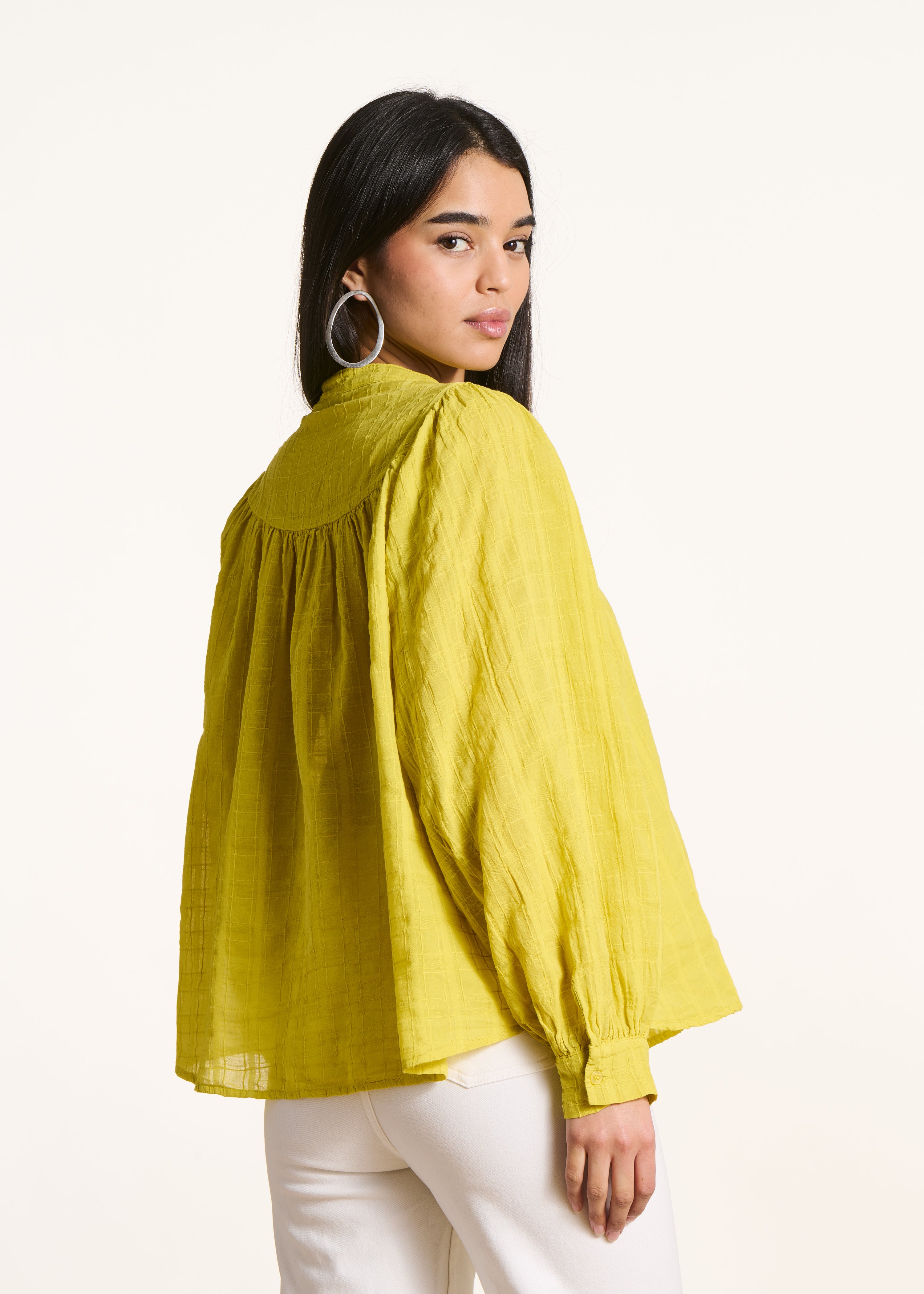 la-f-e-marabout-e-chemise-gr-n-biriba-baumwolle-karo image 4