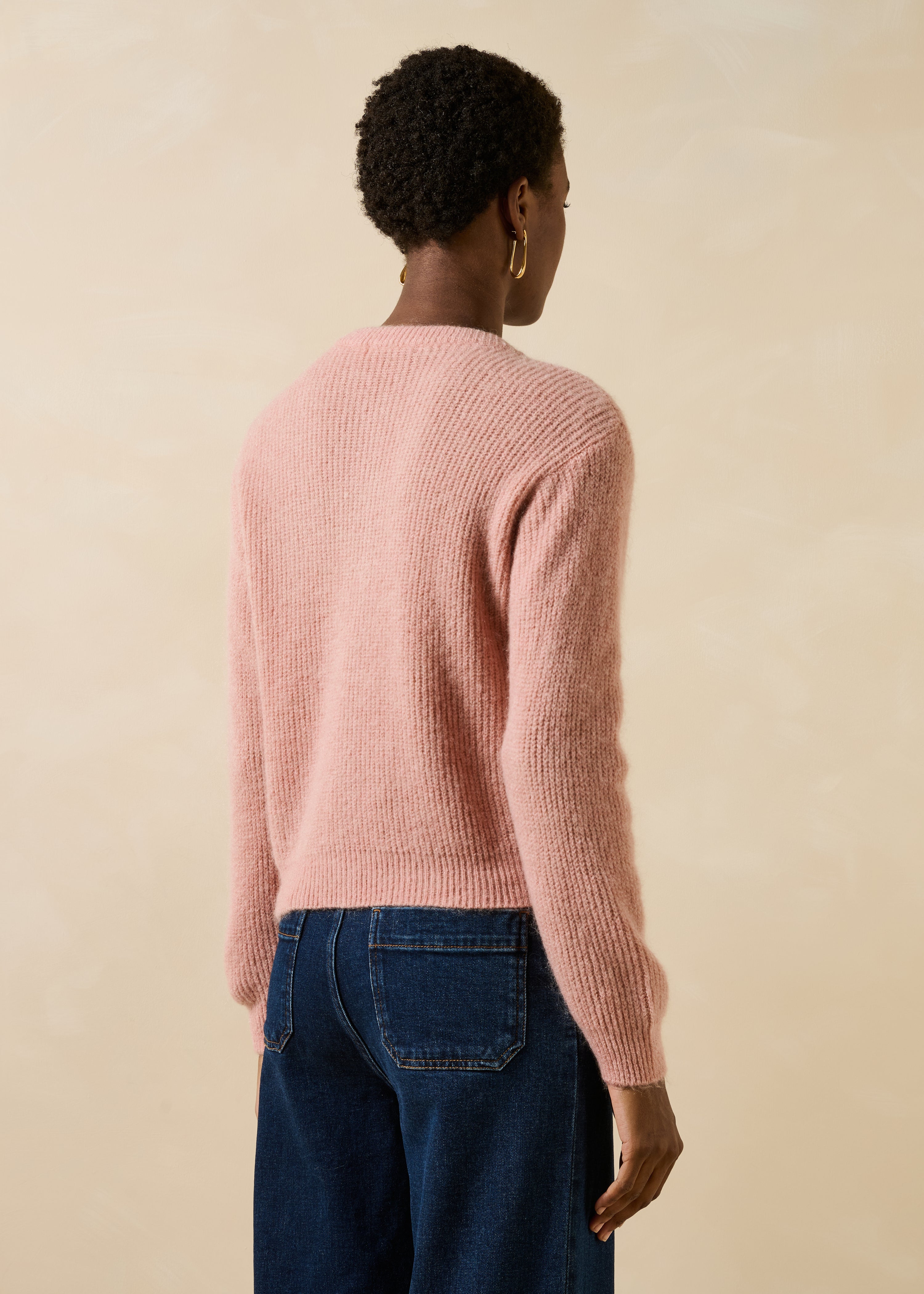 la-f-e-marabout-e-zakaria-gilet-strickjacke-rosa-mohair-m image 3