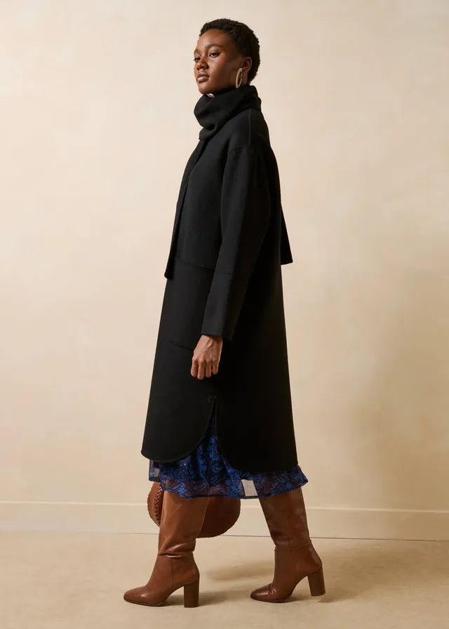 la-f-e-marabout-e-genial-mantel-schwarz-oversize-schal image 1
