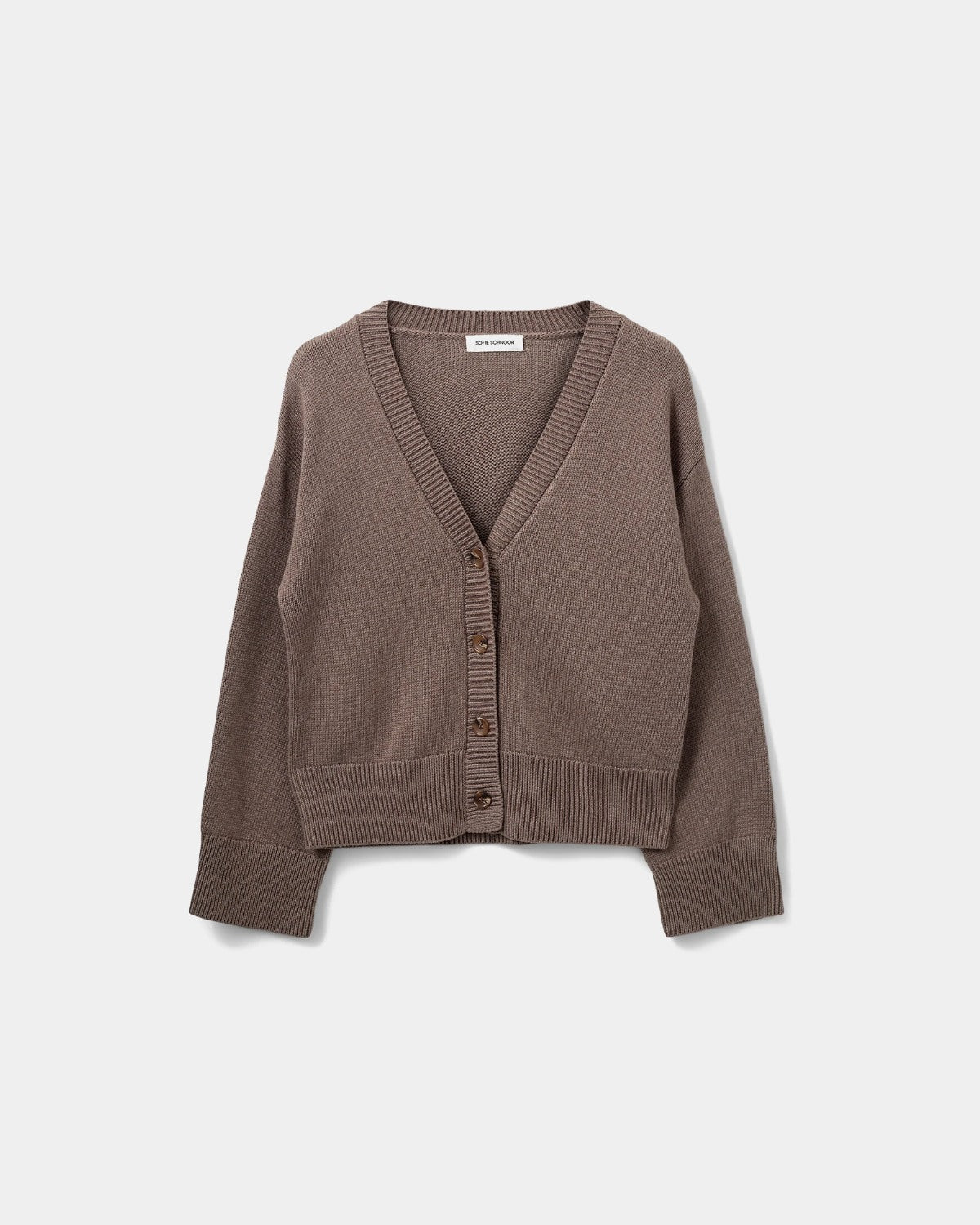 sofie-schnoor-women-levasw-snos540-cardigan-brown-fudge-kaschmir image 1
