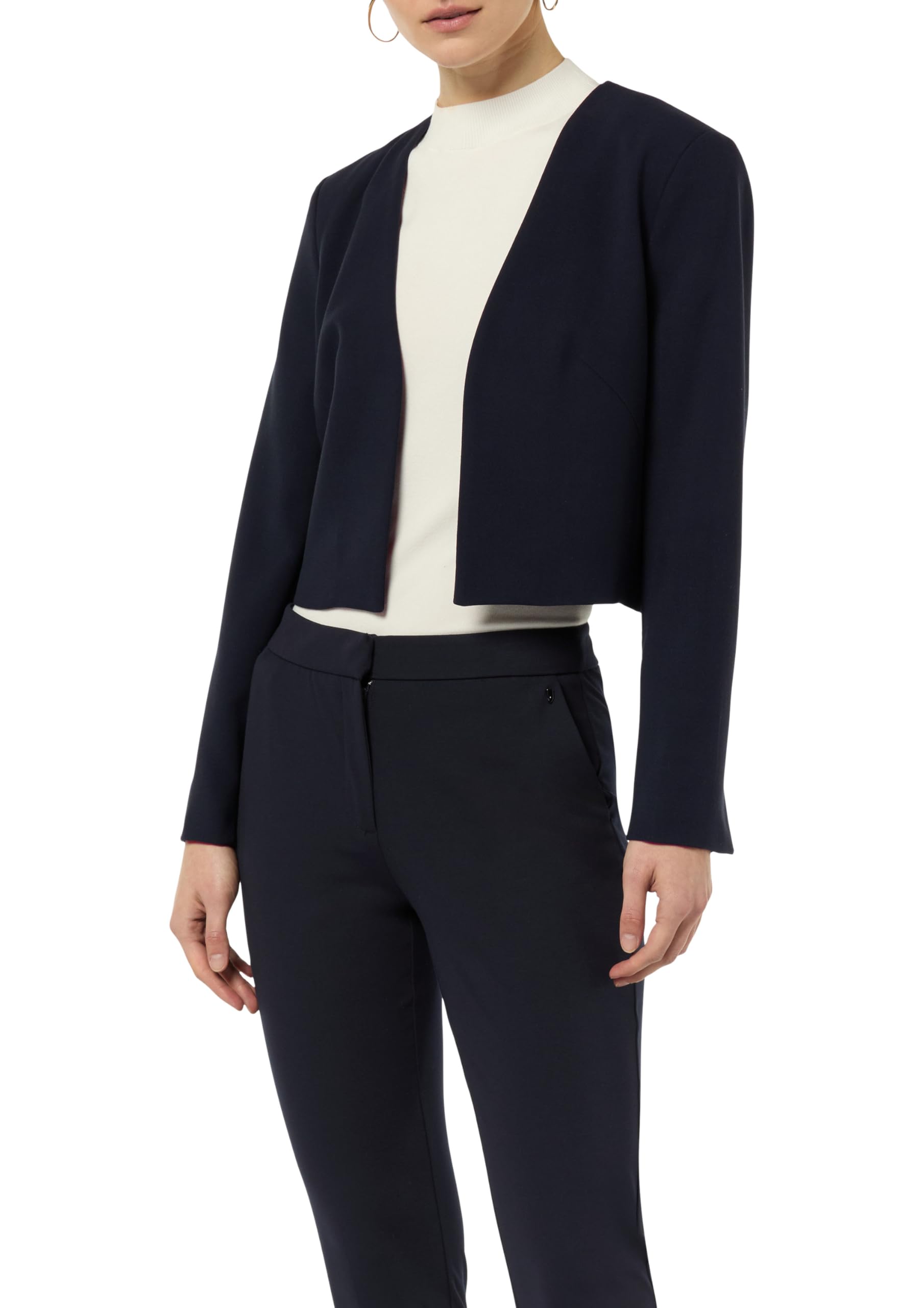 comma-bolero-taftfutter-blau-jacke-gr-40 image 1