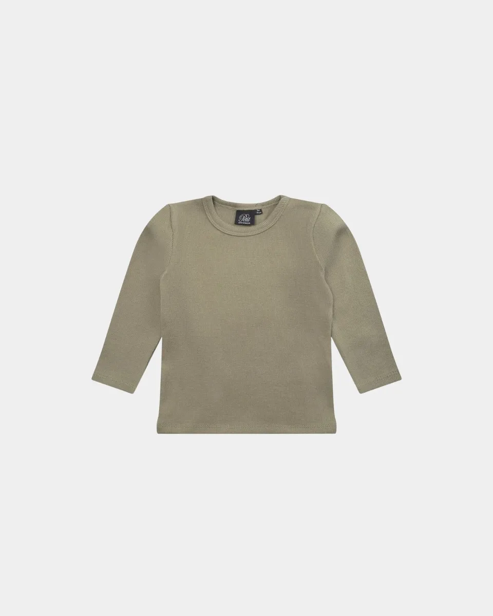 sofie-schnoor-kids-arizonasb-langarmshirt-dusty-green image 1