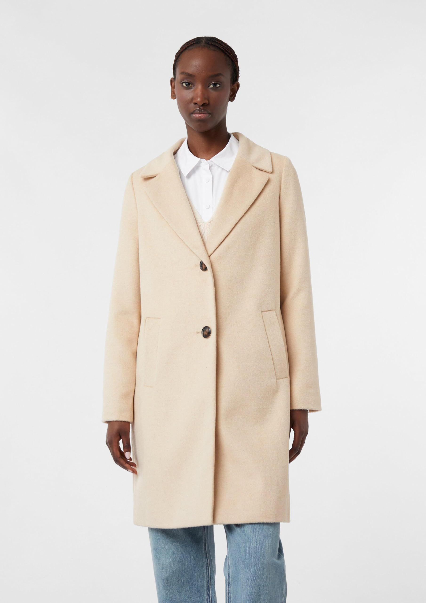 comma-coats-wollmixmantel-steppeinsatz-gr-42-beige image 3