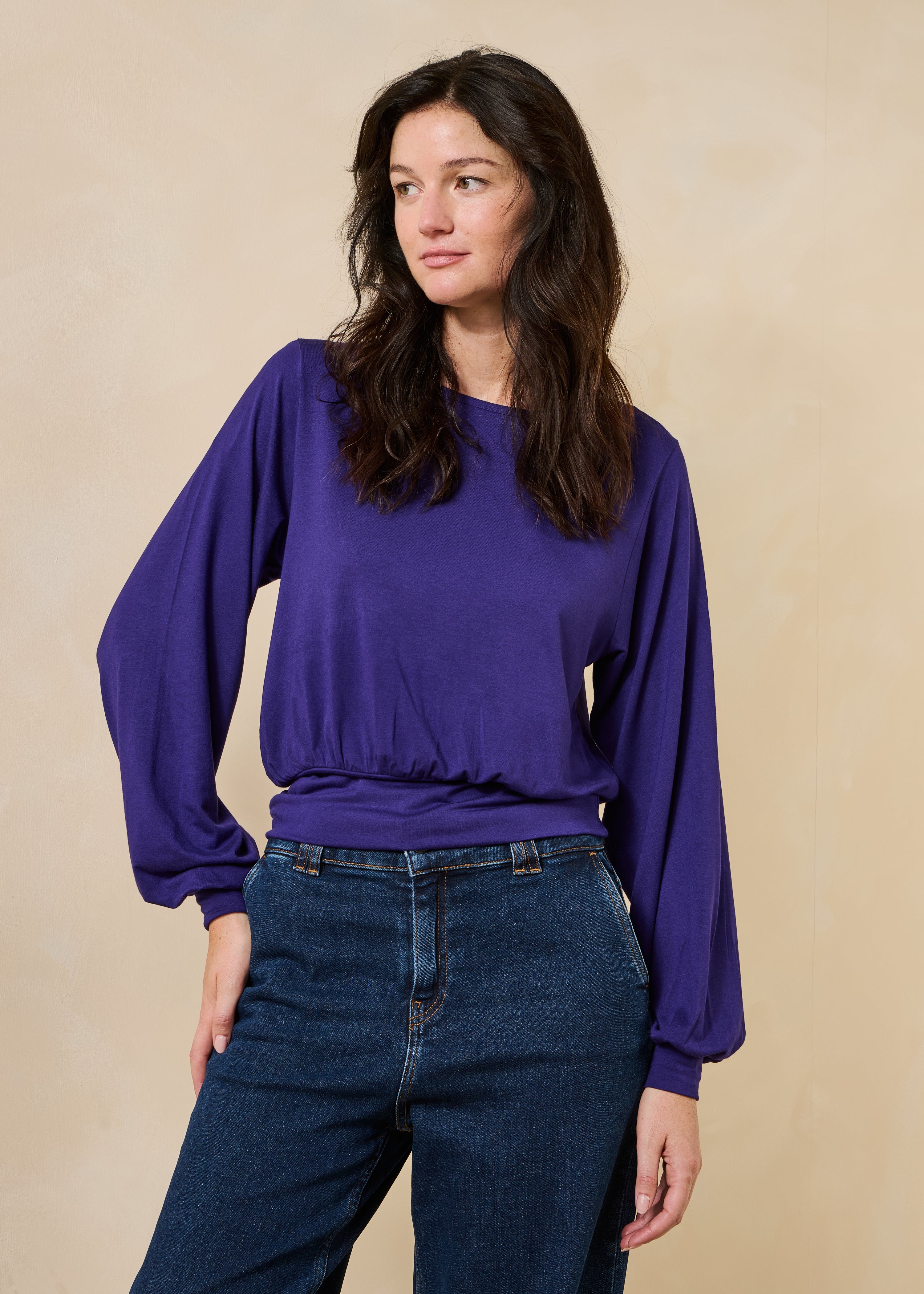 la-f-e-marabout-e-gordon-t-shirt-langarm-lila-xs-xl image 1