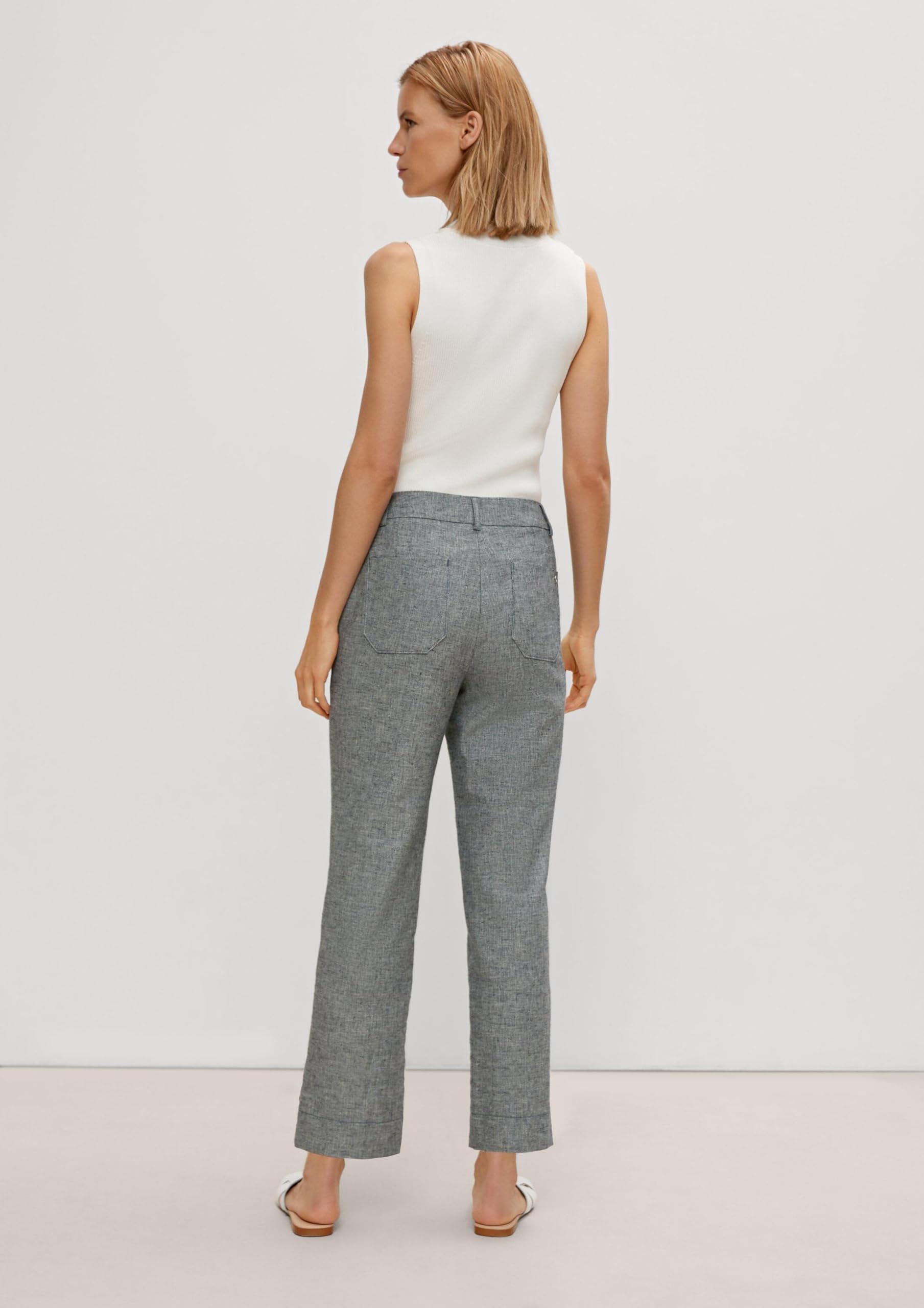 comma-freizeithose-7-8-tiefblau-damenhose-32-lang image 8
