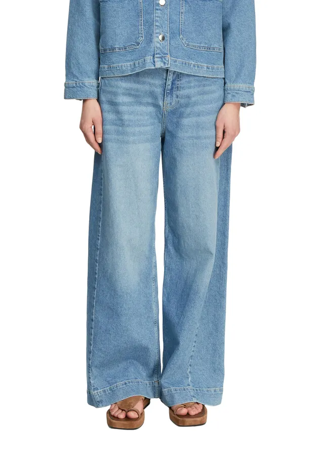 comma-jeans-wide-leg-damen-5-pocket-gr-34 image 1