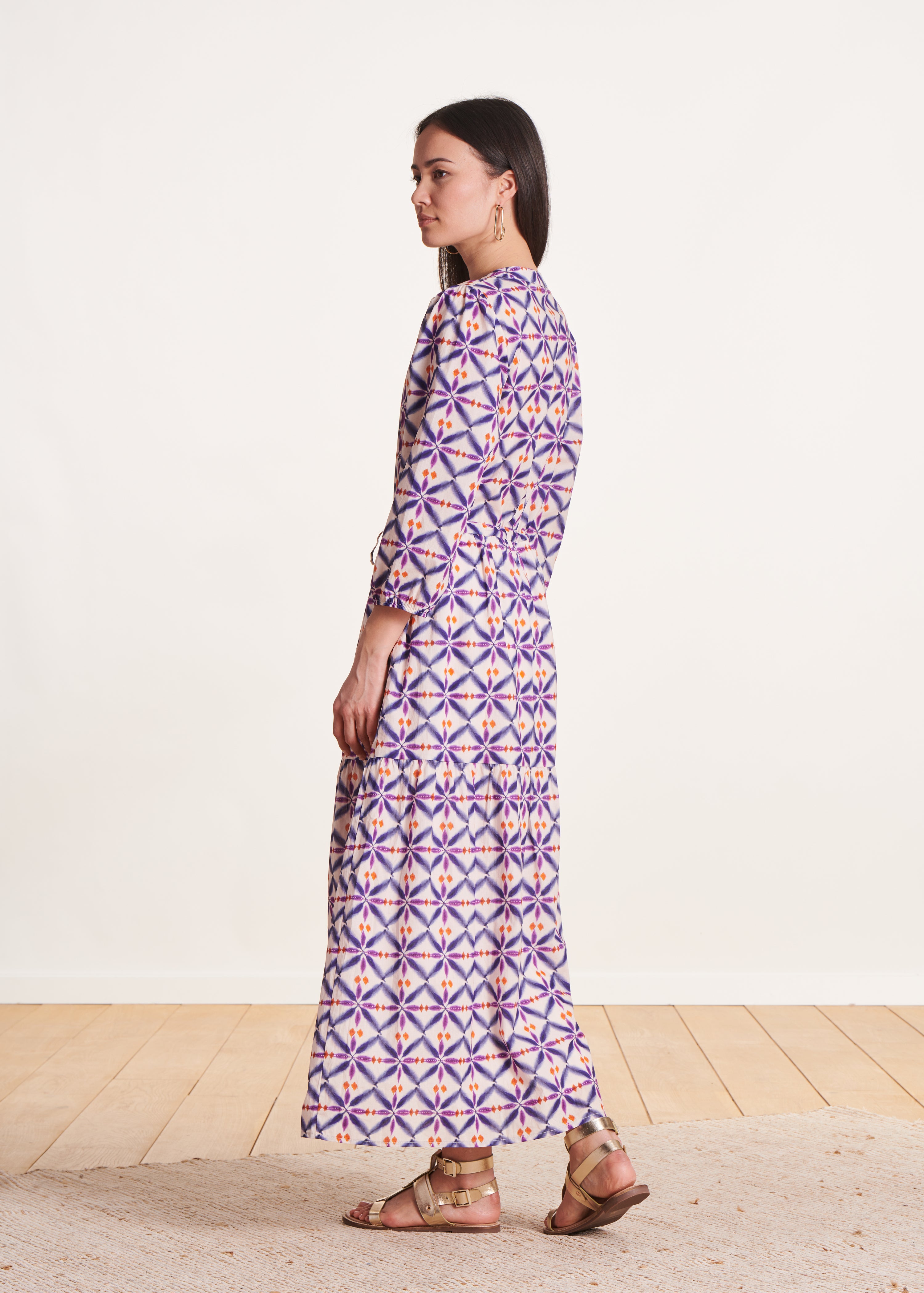 la-f-e-marabout-e-robes-maxikleid-violett-voile-gr-38 image 3
